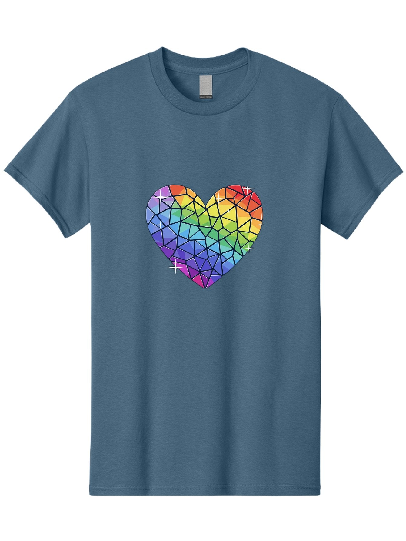 Rainbow-Mosaic-Heart Men'S Graphic Tee, 100% Cotton, Comfortable Casual Summer Wear, Machine Washable, Vintage Camera, Old Camera, Antique Camera, Black Camera, Classic Photography, Photography Equipment, Nostalgic Device, Film Camera, Bal199 13