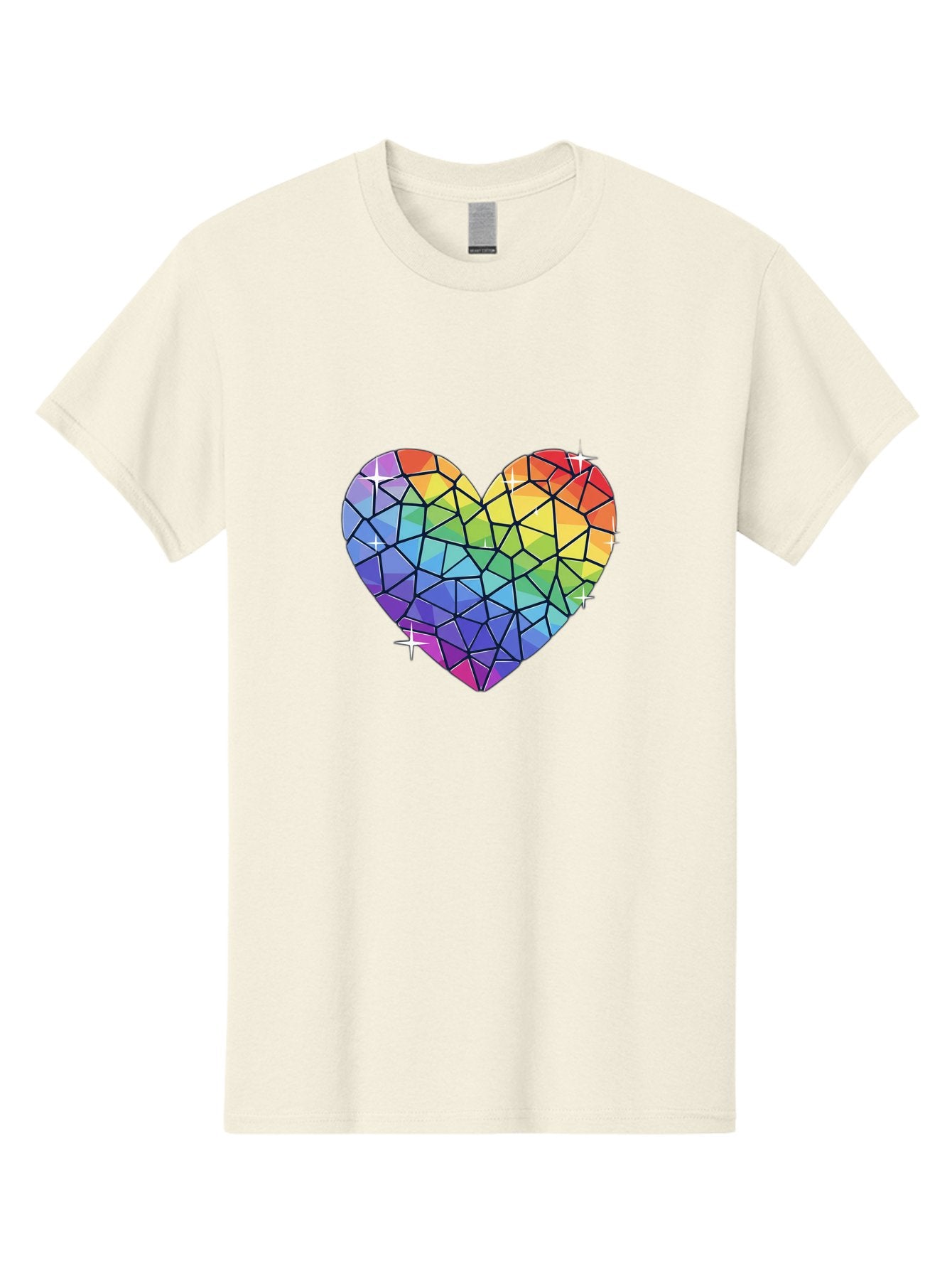 Rainbow-Mosaic-Heart Men'S Graphic Tee, 100% Cotton, Comfortable Casual Summer Wear, Machine Washable, Vintage Camera, Old Camera, Antique Camera, Black Camera, Classic Photography, Photography Equipment, Nostalgic Device, Film Camera, Bal199 9
