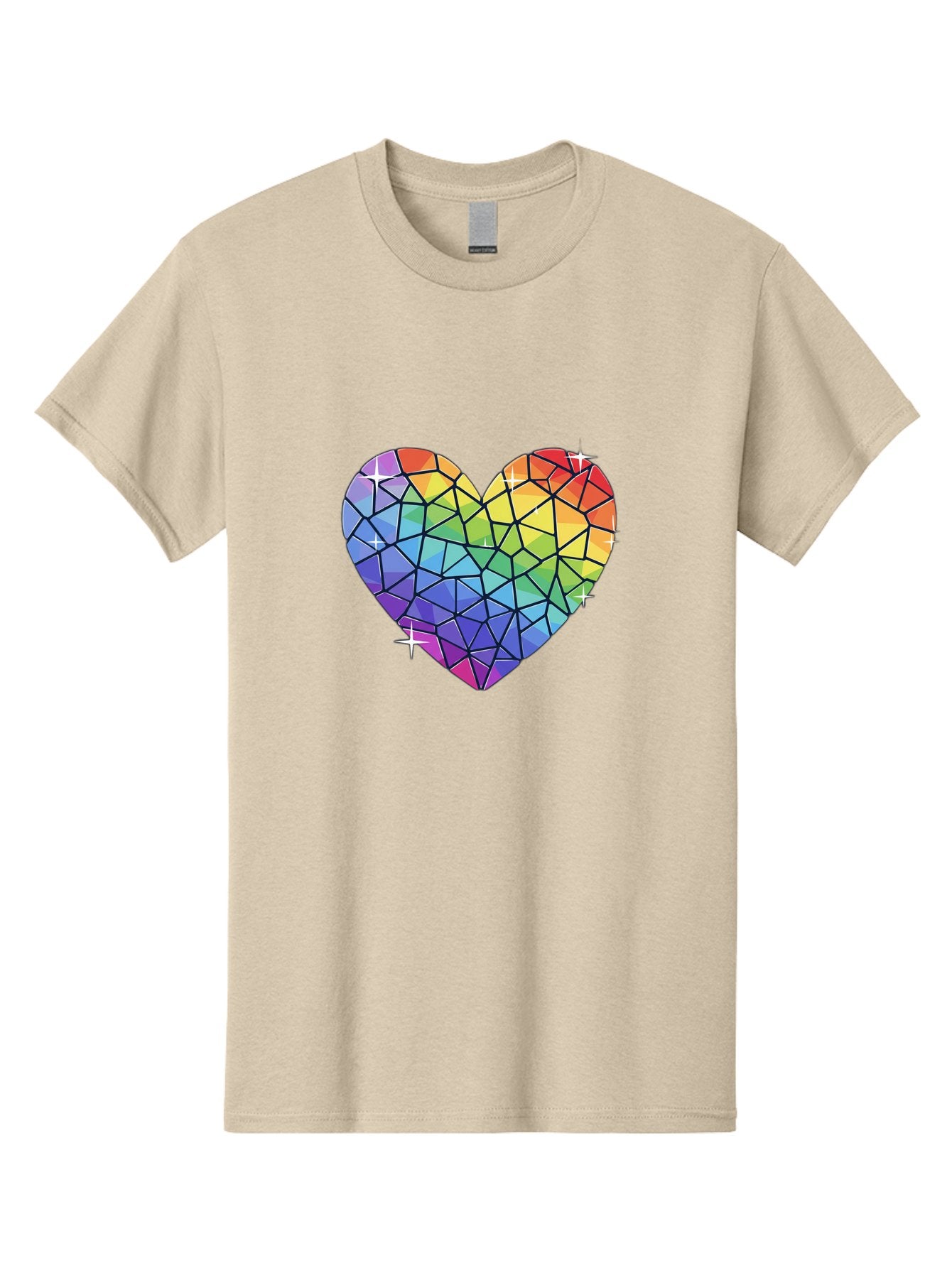 Rainbow-Mosaic-Heart Men'S Graphic Tee, 100% Cotton, Comfortable Casual Summer Wear, Machine Washable, Vintage Camera, Old Camera, Antique Camera, Black Camera, Classic Photography, Photography Equipment, Nostalgic Device, Film Camera, Bal199 14