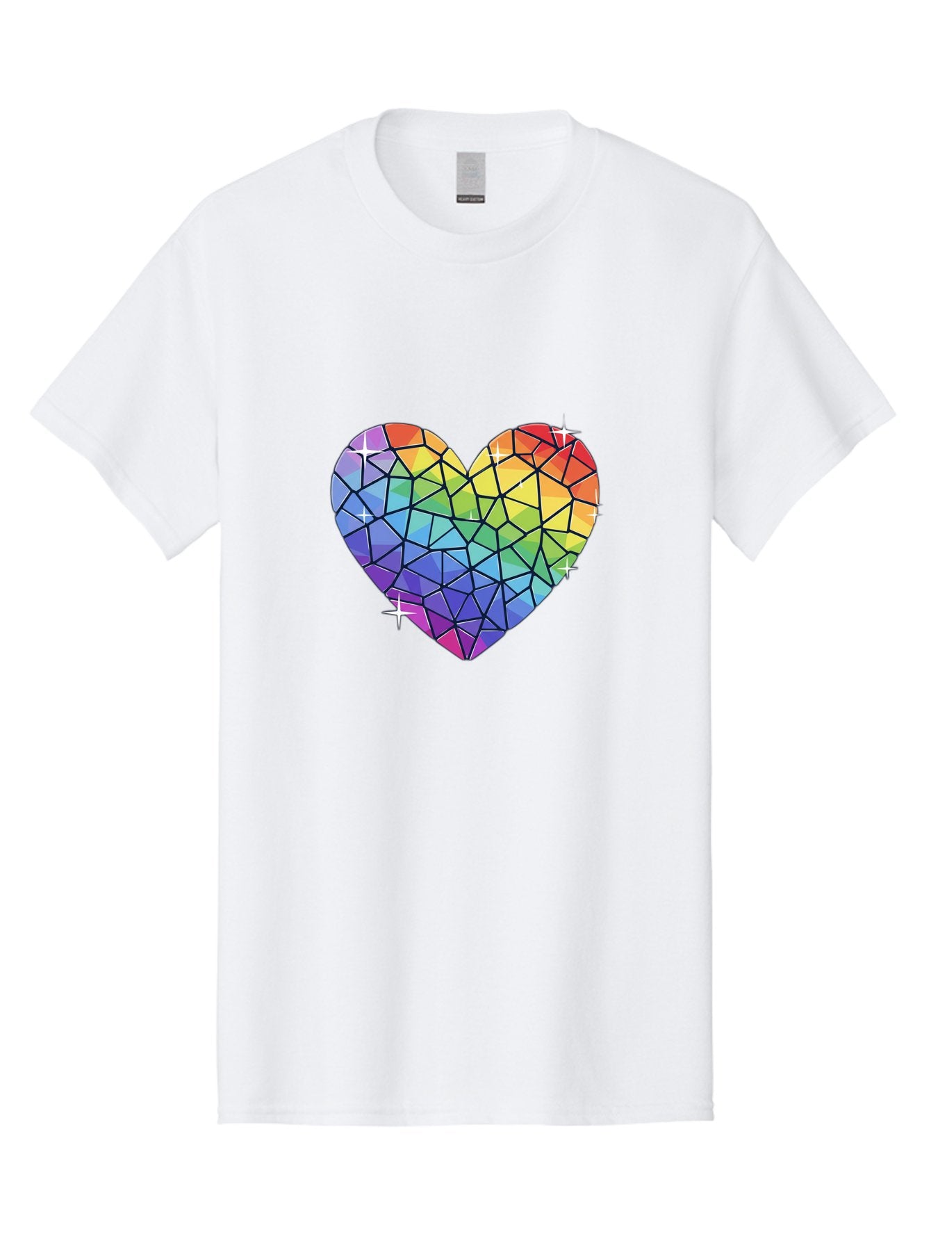 Rainbow-Mosaic-Heart Men'S Graphic Tee, 100% Cotton, Comfortable Casual Summer Wear, Machine Washable, Vintage Camera, Old Camera, Antique Camera, Black Camera, Classic Photography, Photography Equipment, Nostalgic Device, Film Camera, Bal199 15