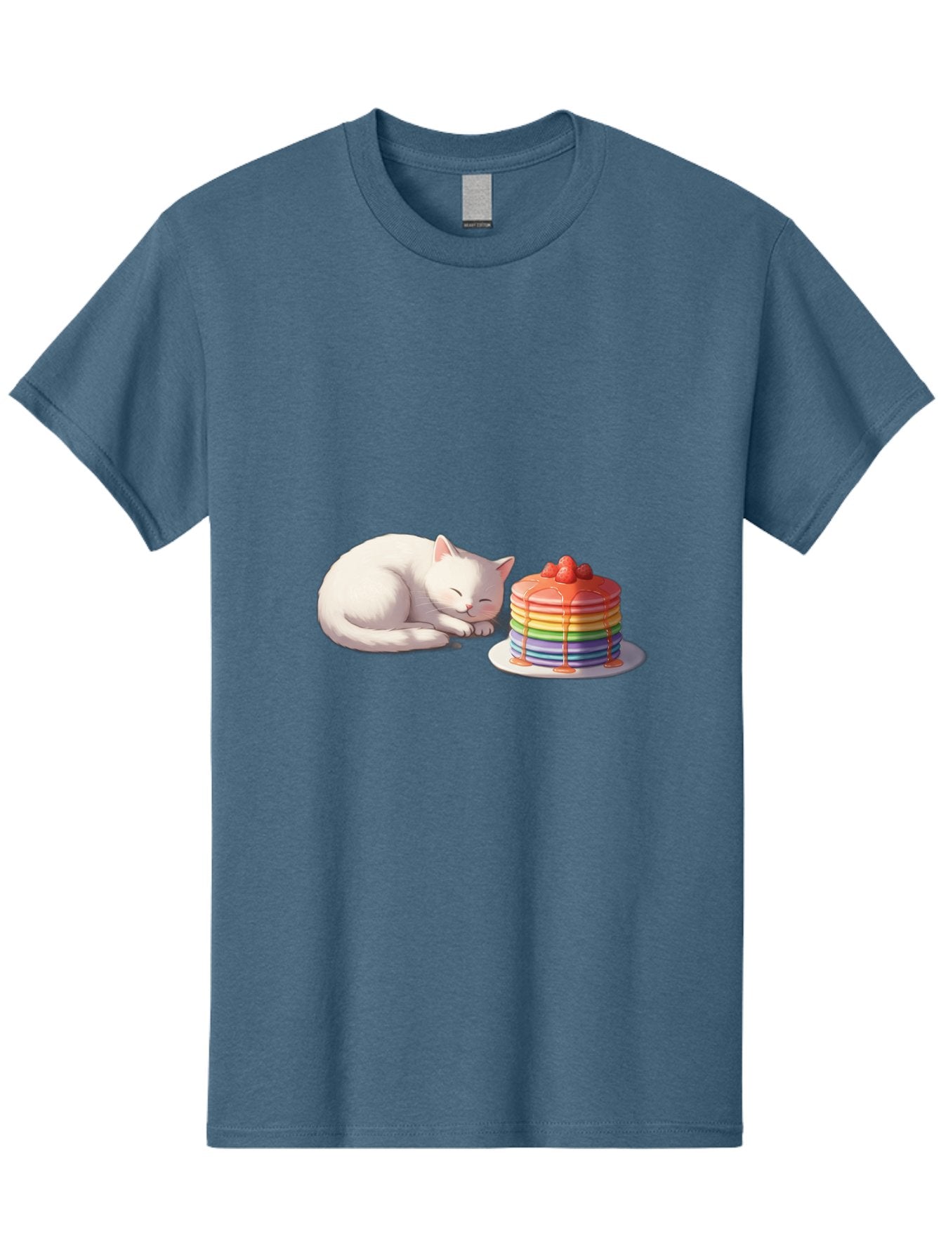 Rainbow-Pancakes-And-Cat Men'S Graphic Tee, 100% Cotton, Comfortable Casual Summer Wear, Machine Washable, Vintage Camera, Old Camera, Antique Camera, Black Camera, Classic Photography, Photography Equipment, Nostalgic Device, Film Camera, Bal200 13