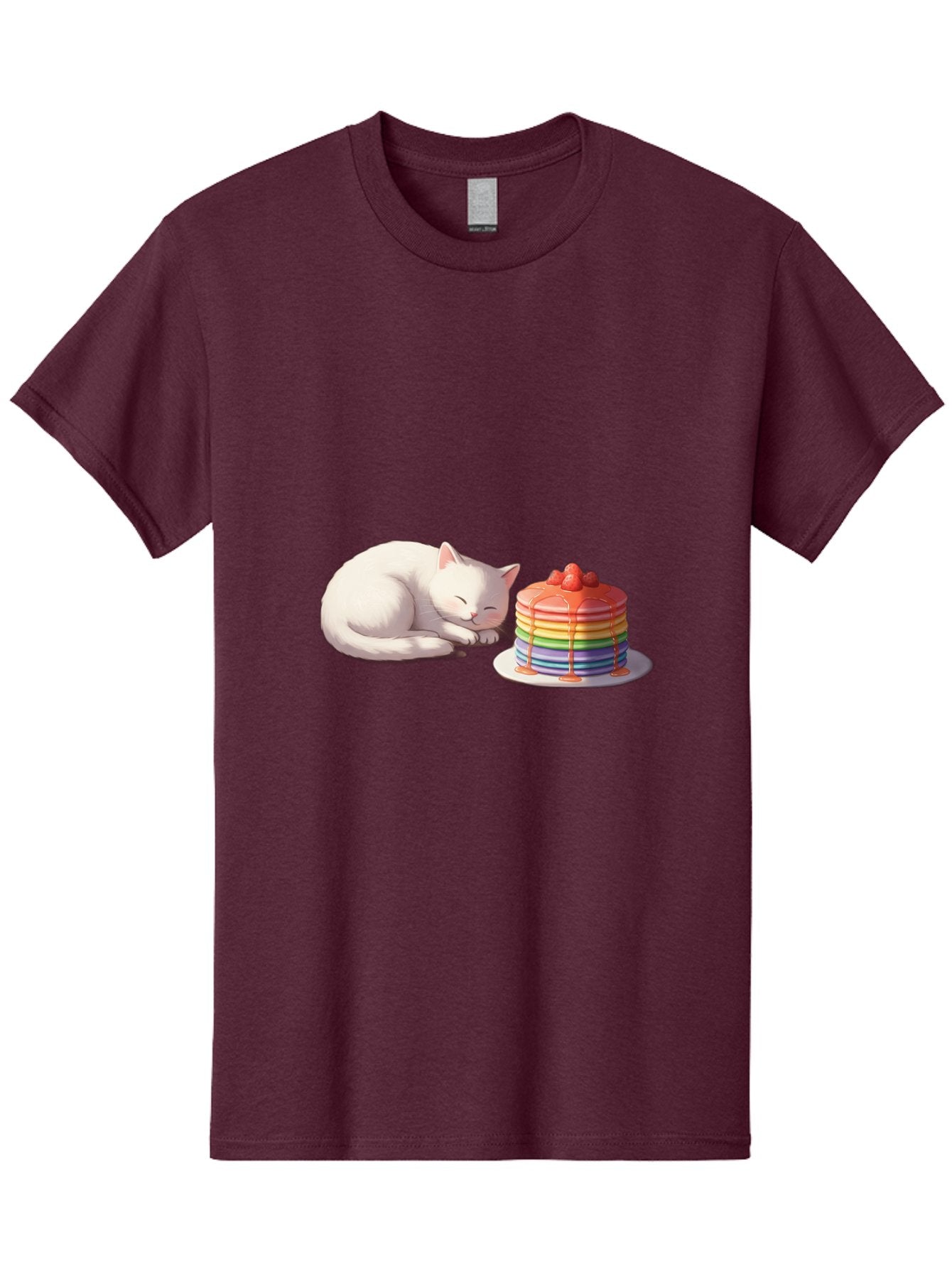 Rainbow-Pancakes-And-Cat Men'S Graphic Tee, 100% Cotton, Comfortable Casual Summer Wear, Machine Washable, Vintage Camera, Old Camera, Antique Camera, Black Camera, Classic Photography, Photography Equipment, Nostalgic Device, Film Camera, Bal200 11