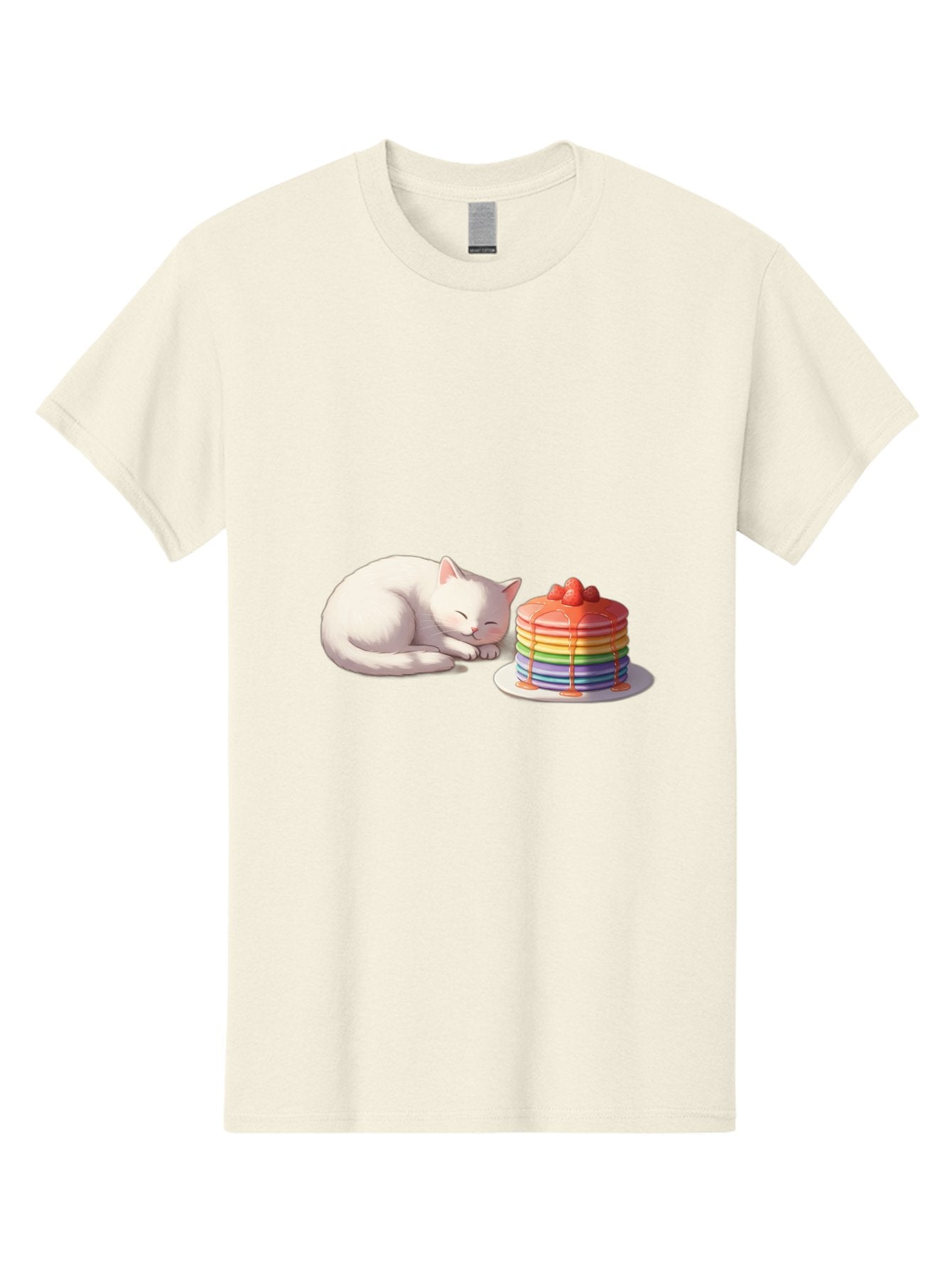 Rainbow-Pancakes-And-Cat Men'S Graphic Tee, 100% Cotton, Comfortable Casual Summer Wear, Machine Washable, Vintage Camera, Old Camera, Antique Camera, Black Camera, Classic Photography, Photography Equipment, Nostalgic Device, Film Camera, Bal200 6