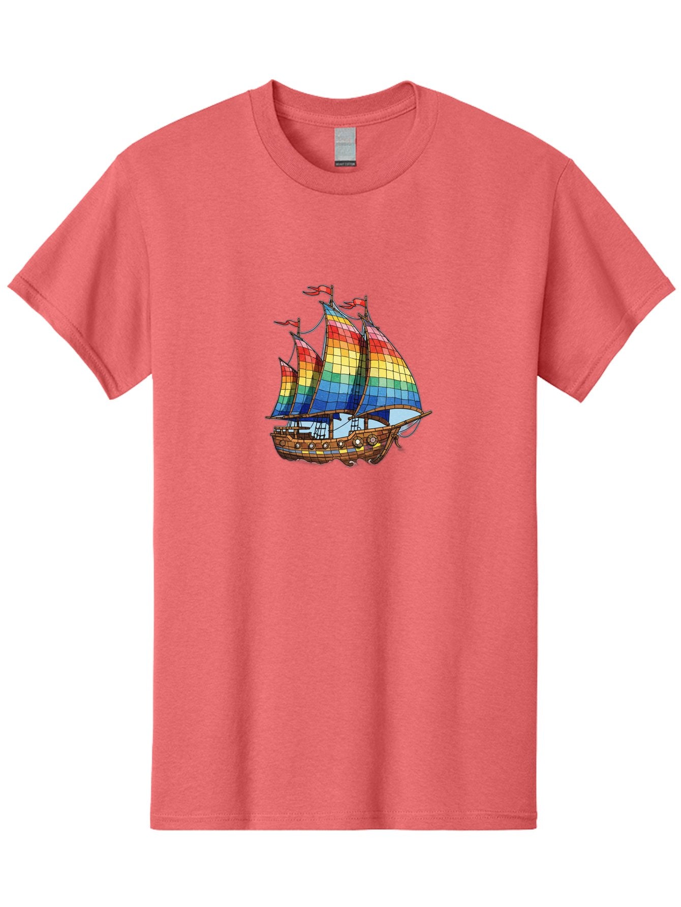 Rainbow-Sailboat Men'S Graphic Tee, 100% Cotton, Comfortable Casual Summer Wear, Machine Washable, Vintage Camera, Old Camera, Antique Camera, Black Camera, Classic Photography, Photography Equipment, Nostalgic Device, Film Camera, Camera Art Bal201 14