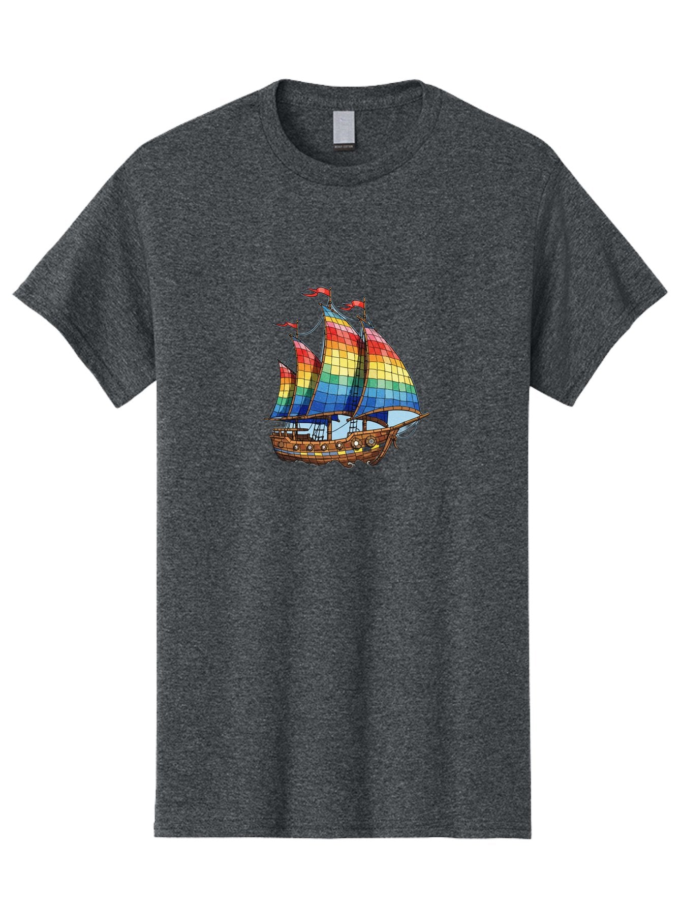 Rainbow-Sailboat Men'S Graphic Tee, 100% Cotton, Comfortable Casual Summer Wear, Machine Washable, Vintage Camera, Old Camera, Antique Camera, Black Camera, Classic Photography, Photography Equipment, Nostalgic Device, Film Camera, Camera Art Bal201 8