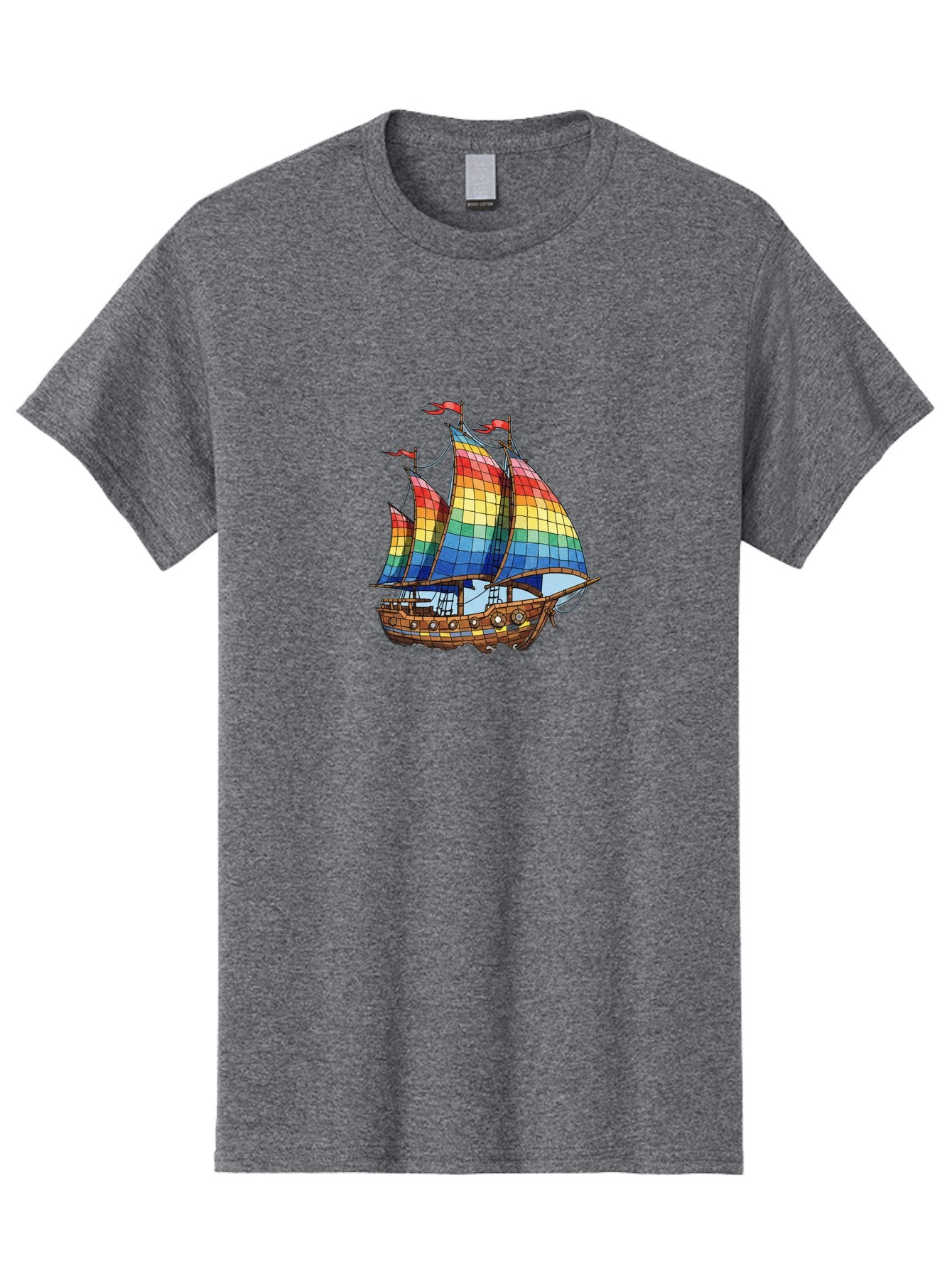 Rainbow-Sailboat Men'S Graphic Tee, 100% Cotton, Comfortable Casual Summer Wear, Machine Washable, Vintage Camera, Old Camera, Antique Camera, Black Camera, Classic Photography, Photography Equipment, Nostalgic Device, Film Camera, Camera Art Bal201 13