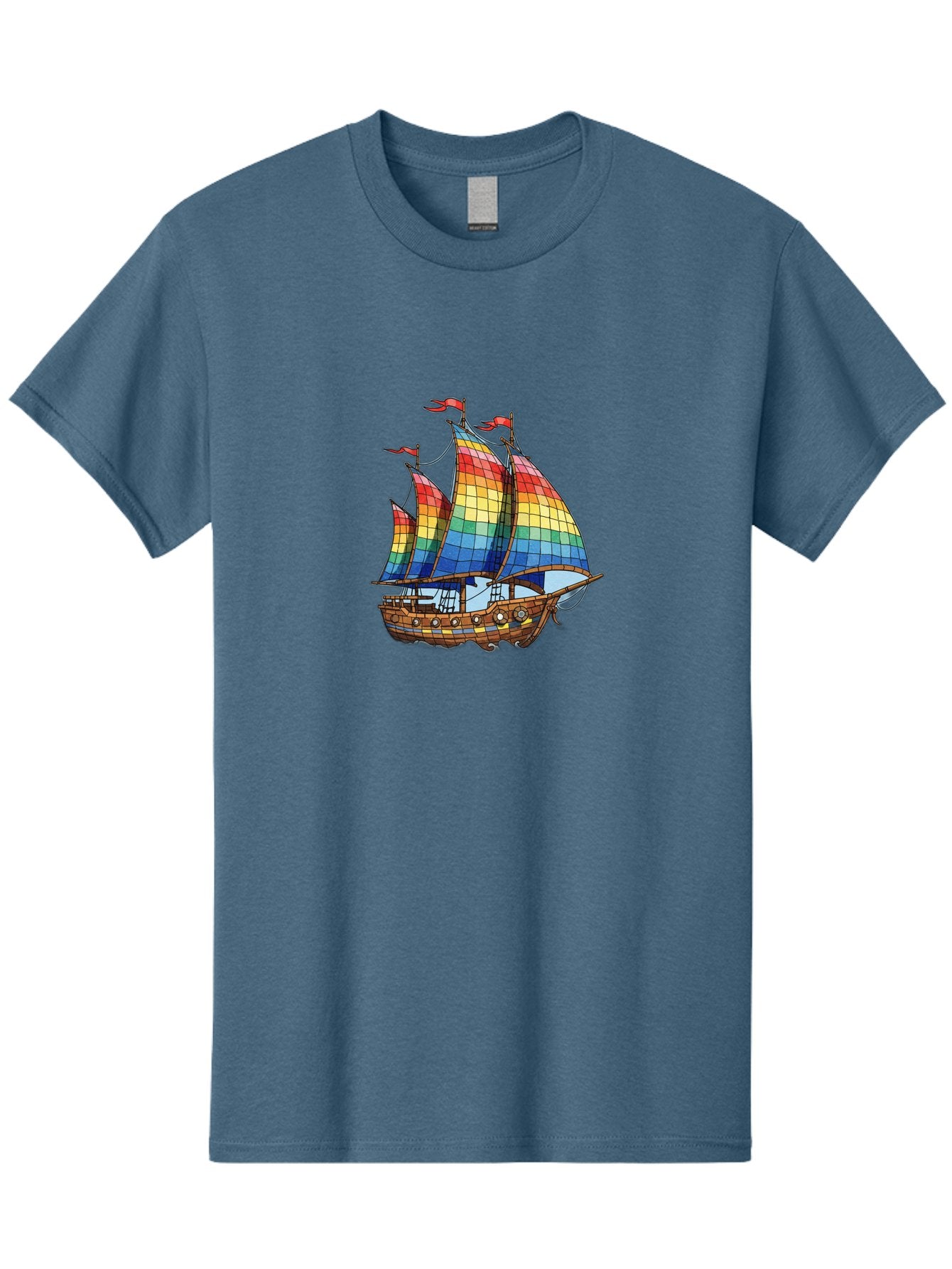 Rainbow-Sailboat Men'S Graphic Tee, 100% Cotton, Comfortable Casual Summer Wear, Machine Washable, Vintage Camera, Old Camera, Antique Camera, Black Camera, Classic Photography, Photography Equipment, Nostalgic Device, Film Camera, Camera Art Bal201 10