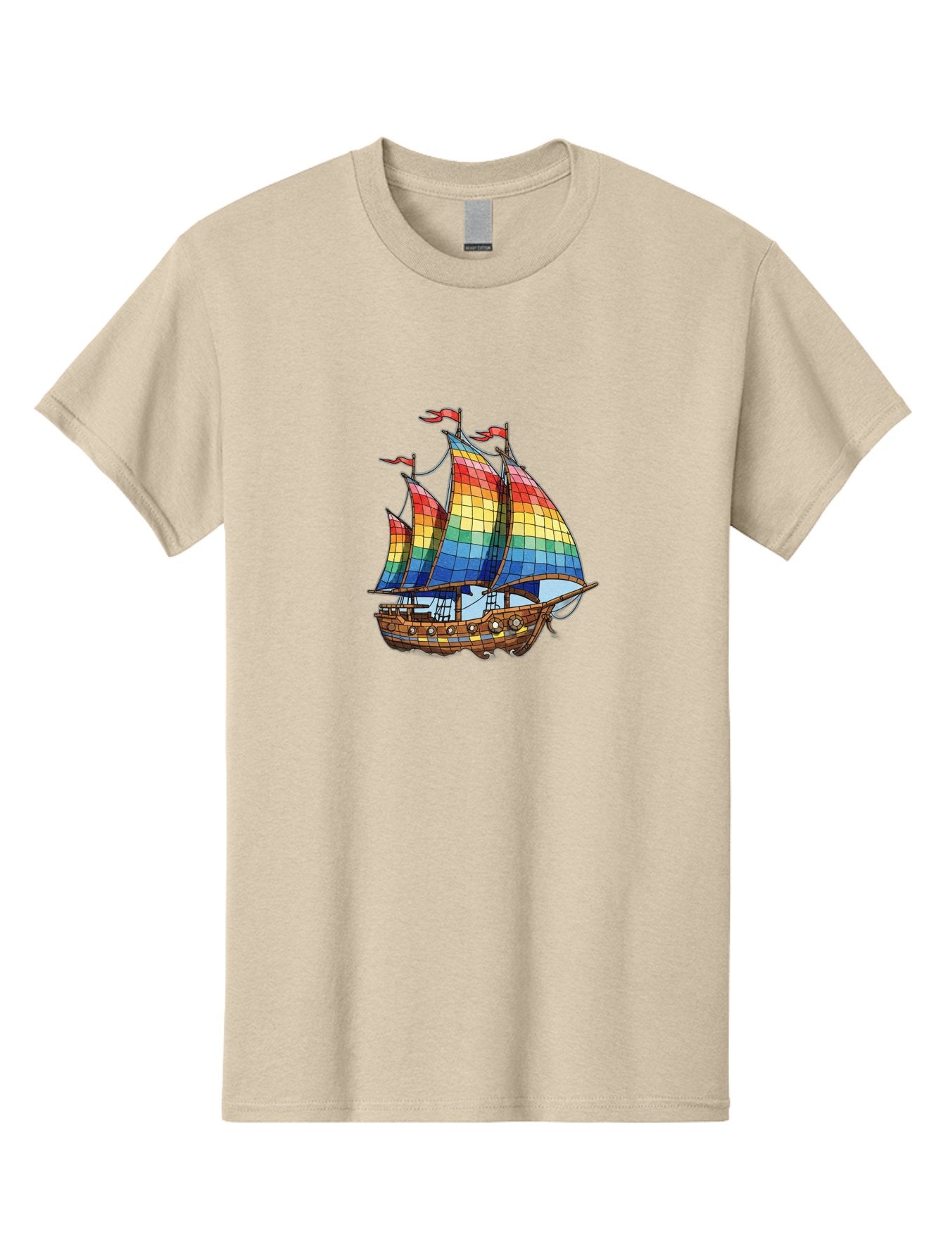 Rainbow-Sailboat Men'S Graphic Tee, 100% Cotton, Comfortable Casual Summer Wear, Machine Washable, Vintage Camera, Old Camera, Antique Camera, Black Camera, Classic Photography, Photography Equipment, Nostalgic Device, Film Camera, Camera Art Bal201 7