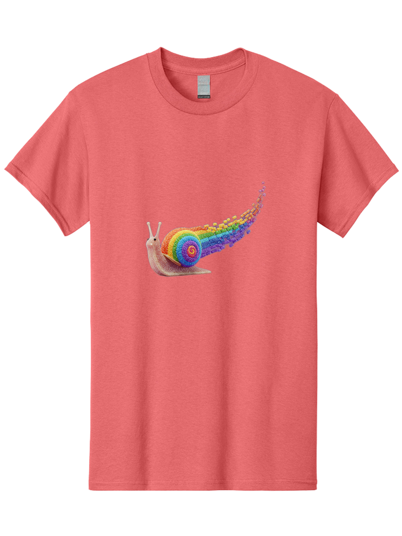 Rainbow-Snail-1 Men'S Graphic Tee, 100% Cotton, Comfortable Casual Summer Wear, Machine Washable, Vintage Camera, Old Camera, Antique Camera, Black Camera, Classic Photography, Photography Equipment, Nostalgic Device, Film Camera, Camera Art Bal202 7