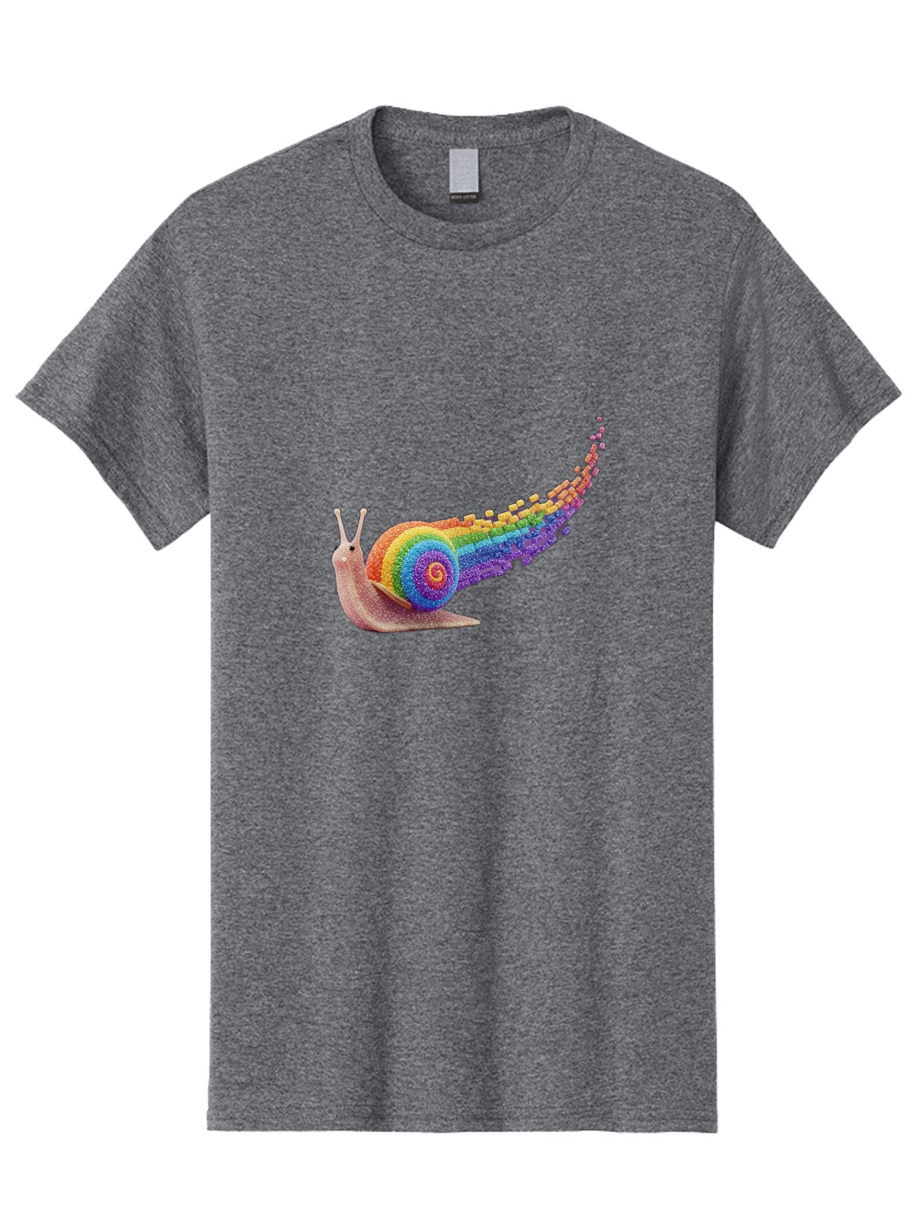 Rainbow-Snail-1 Men'S Graphic Tee, 100% Cotton, Comfortable Casual Summer Wear, Machine Washable, Vintage Camera, Old Camera, Antique Camera, Black Camera, Classic Photography, Photography Equipment, Nostalgic Device, Film Camera, Camera Art Bal202 7