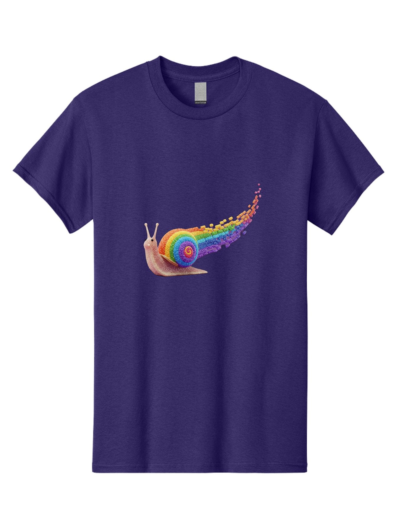 Rainbow-Snail-1 Men'S Graphic Tee, 100% Cotton, Comfortable Casual Summer Wear, Machine Washable, Vintage Camera, Old Camera, Antique Camera, Black Camera, Classic Photography, Photography Equipment, Nostalgic Device, Film Camera, Camera Art Bal202 9