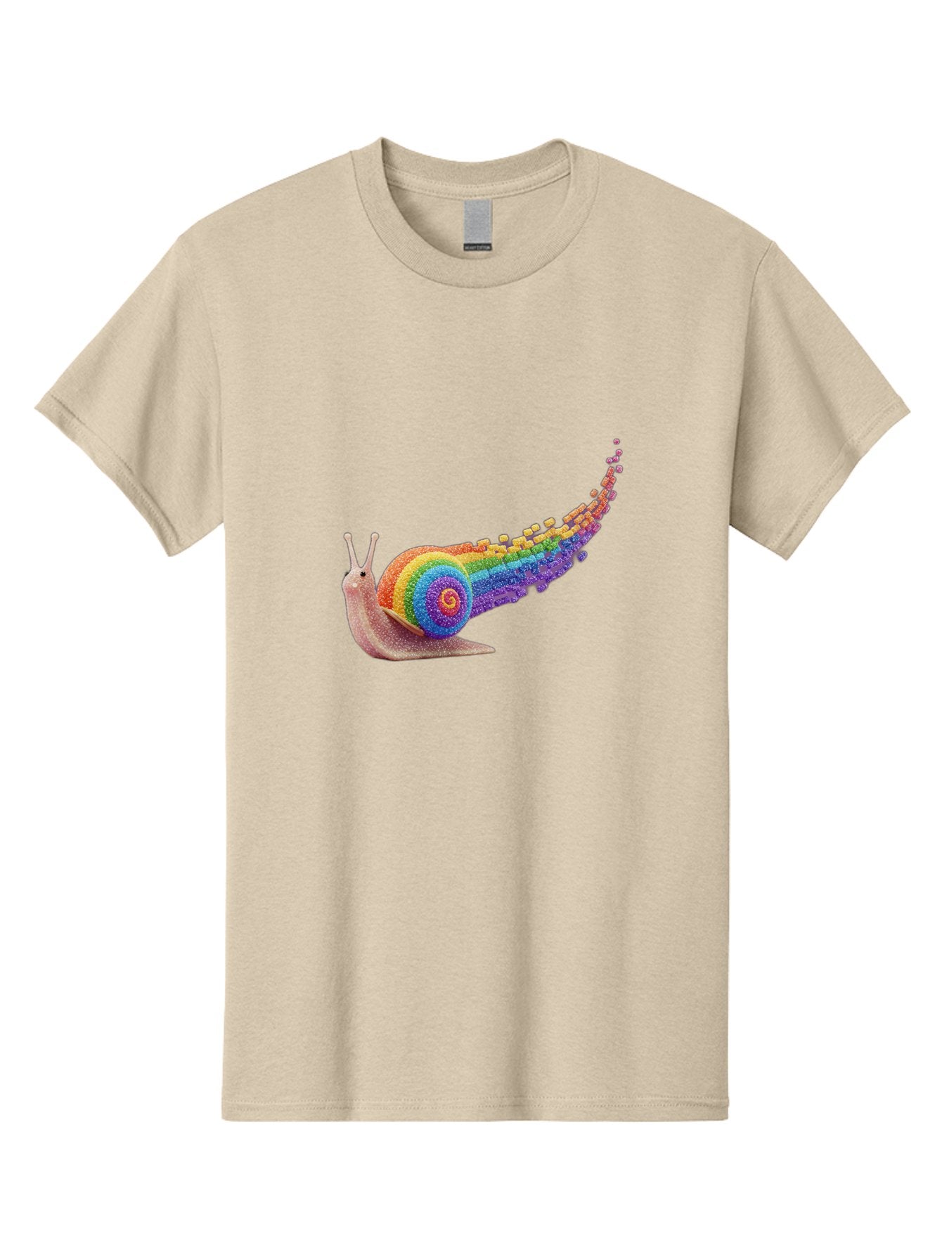 Rainbow-Snail-1 Men'S Graphic Tee, 100% Cotton, Comfortable Casual Summer Wear, Machine Washable, Vintage Camera, Old Camera, Antique Camera, Black Camera, Classic Photography, Photography Equipment, Nostalgic Device, Film Camera, Camera Art Bal202 3
