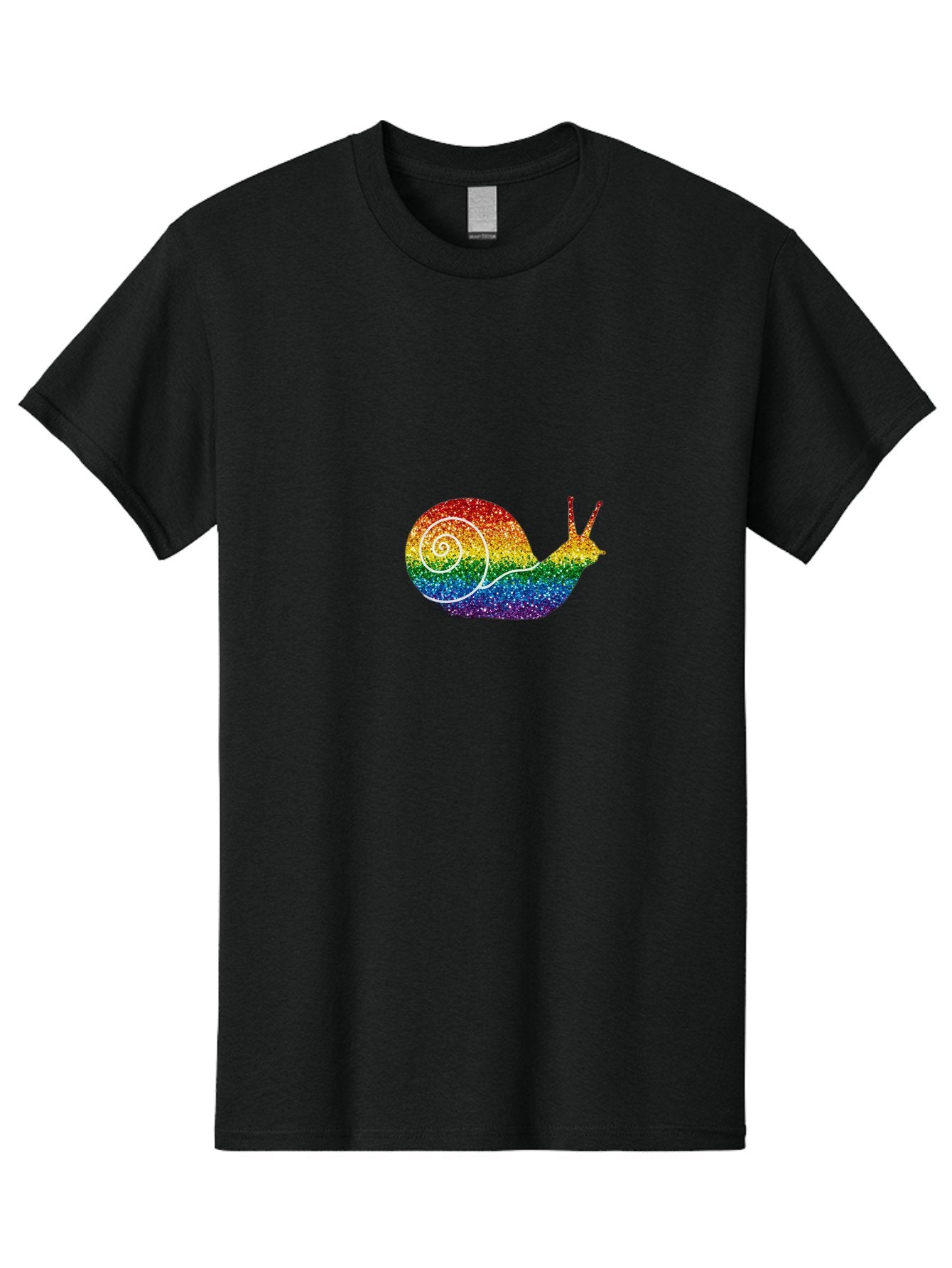 Rainbow-Snail-2 Men'S Graphic Tee, 100% Cotton, Comfortable Casual Summer Wear, Machine Washable, Vintage Camera, Old Camera, Antique Camera, Black Camera, Classic Photography, Photography Equipment, Nostalgic Device, Film Camera, Camera Art Bal203 17