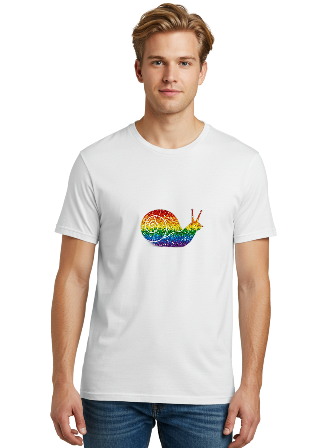 Rainbow-Snail-2 Men'S Graphic Tee, 100% Cotton, Comfortable Casual Summer Wear, Machine Washable, Vintage Camera, Old Camera, Antique Camera, Black Camera, Classic Photography, Photography Equipment, Nostalgic Device, Film Camera, Camera Art Bal203 16