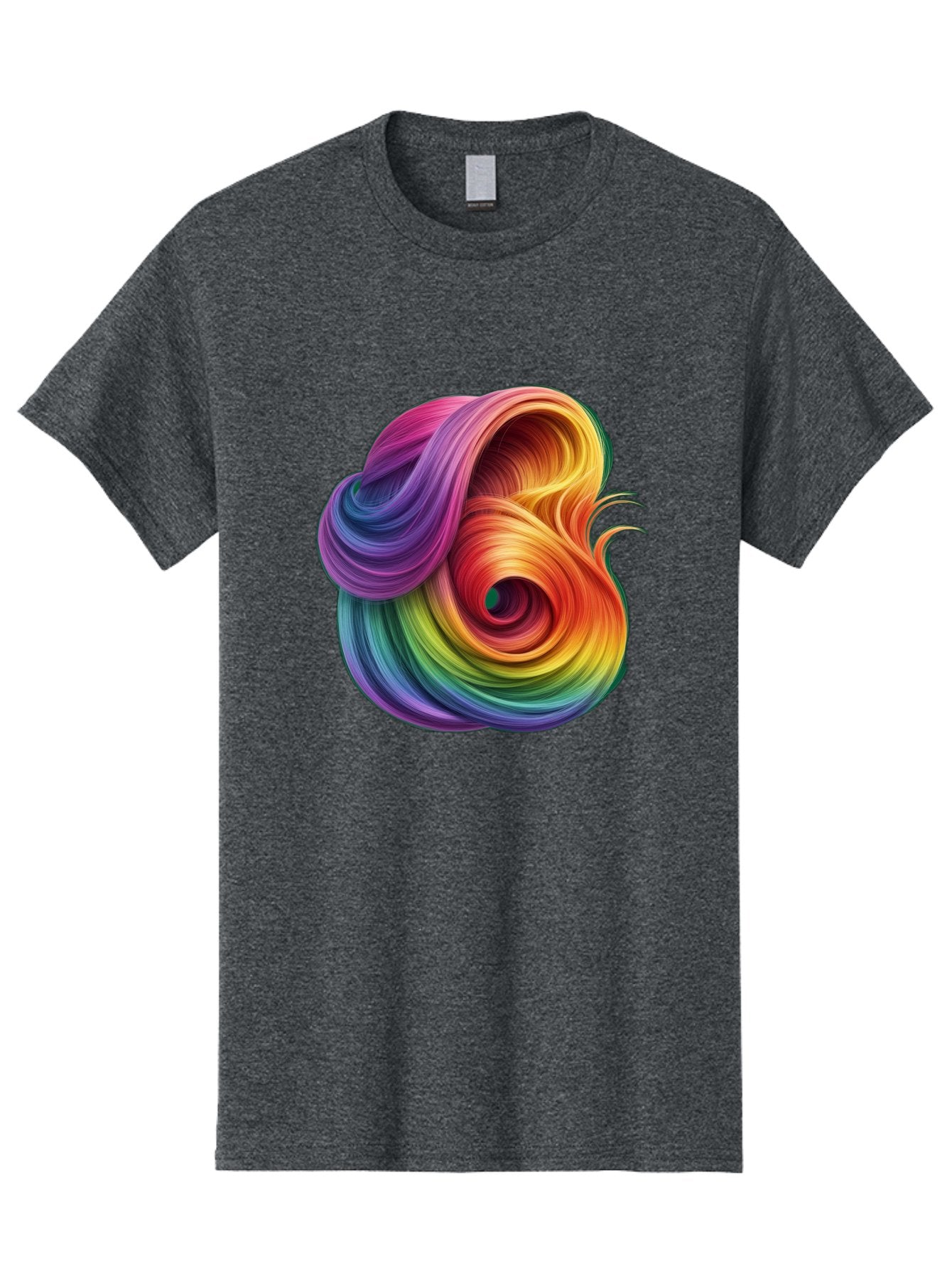 Rainbow-Swirl Men'S Graphic Tee, 100% Cotton, Comfortable Casual Summer Wear, Machine Washable, Vintage Camera, Old Camera, Antique Camera, Black Camera, Classic Photography, Photography Equipment, Nostalgic Device, Film Camera, Camera Art Bal206 8
