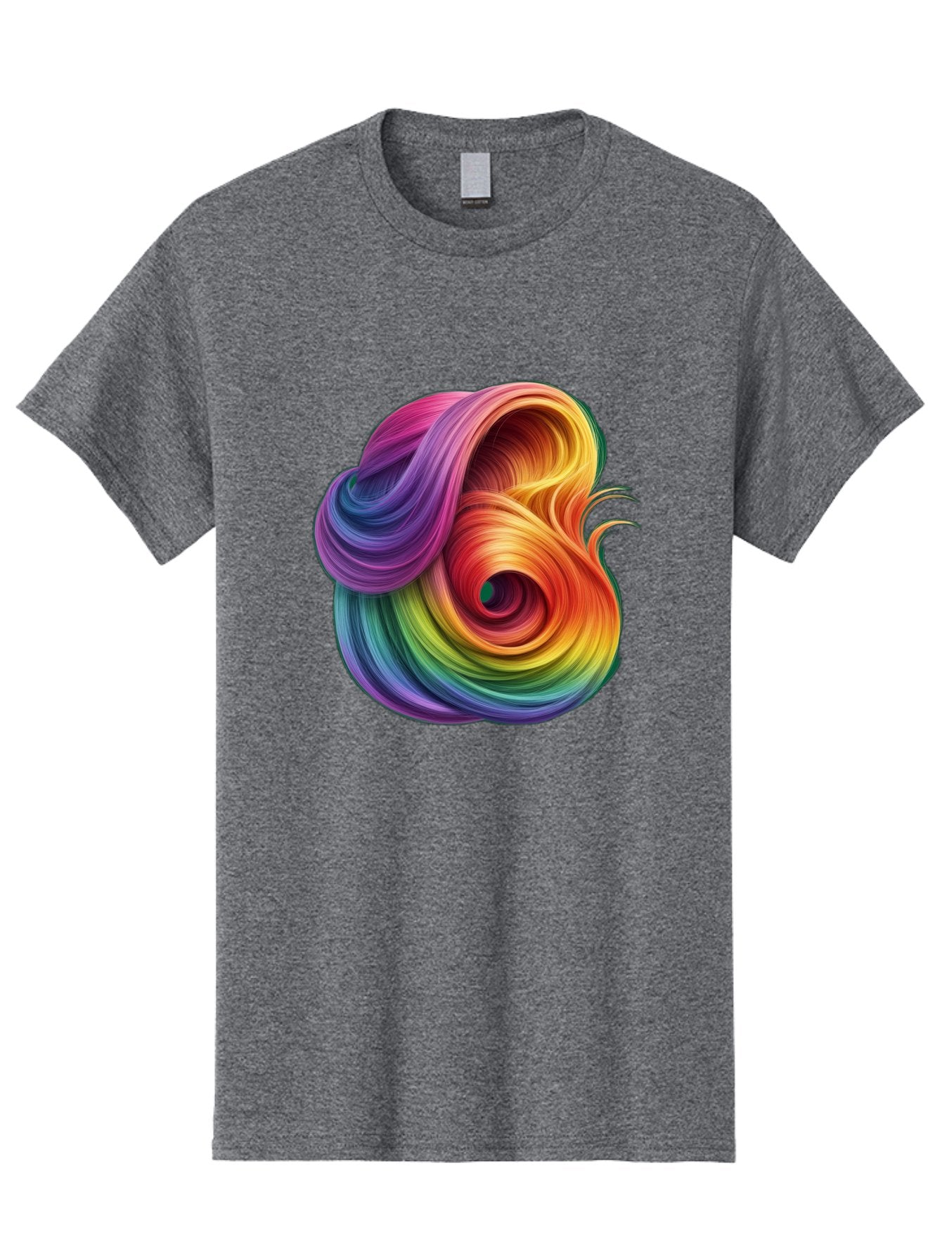 Rainbow-Swirl Men'S Graphic Tee, 100% Cotton, Comfortable Casual Summer Wear, Machine Washable, Vintage Camera, Old Camera, Antique Camera, Black Camera, Classic Photography, Photography Equipment, Nostalgic Device, Film Camera, Camera Art Bal206 6