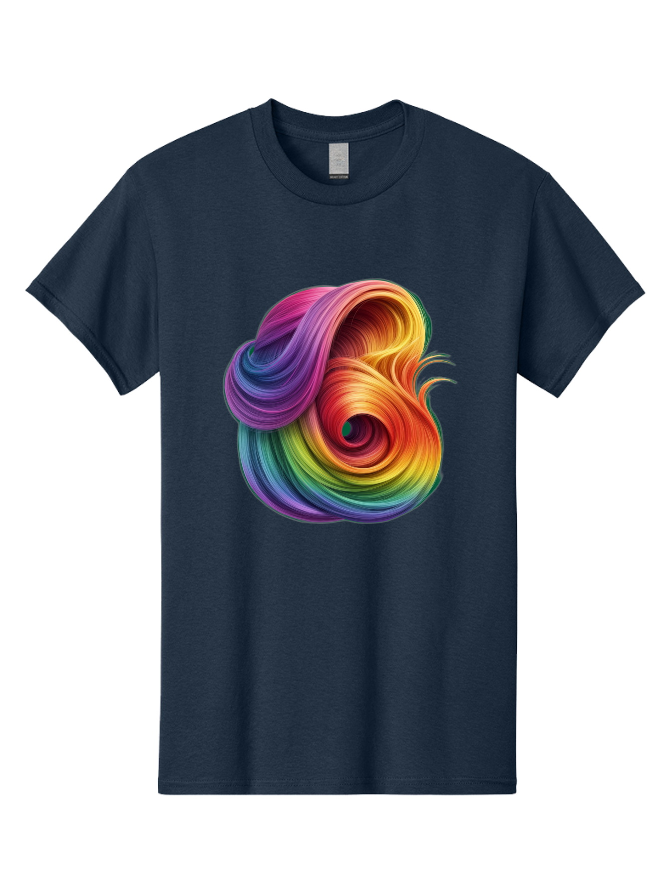 Rainbow-Swirl Men'S Graphic Tee, 100% Cotton, Comfortable Casual Summer Wear, Machine Washable, Vintage Camera, Old Camera, Antique Camera, Black Camera, Classic Photography, Photography Equipment, Nostalgic Device, Film Camera, Camera Art Bal206 5