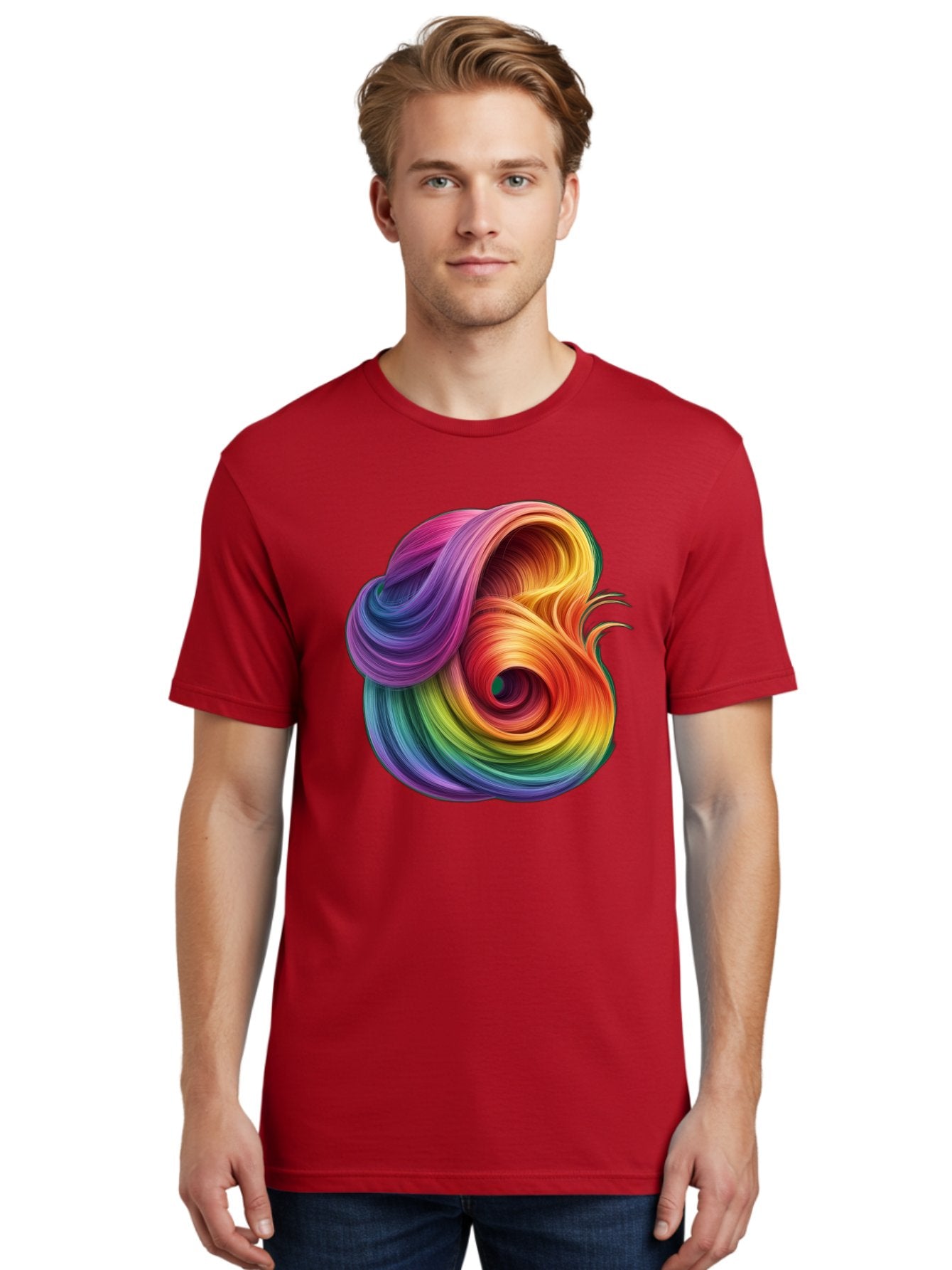 Rainbow-Swirl Men'S Graphic Tee, 100% Cotton, Comfortable Casual Summer Wear, Machine Washable, Vintage Camera, Old Camera, Antique Camera, Black Camera, Classic Photography, Photography Equipment, Nostalgic Device, Film Camera, Camera Art Bal206 22