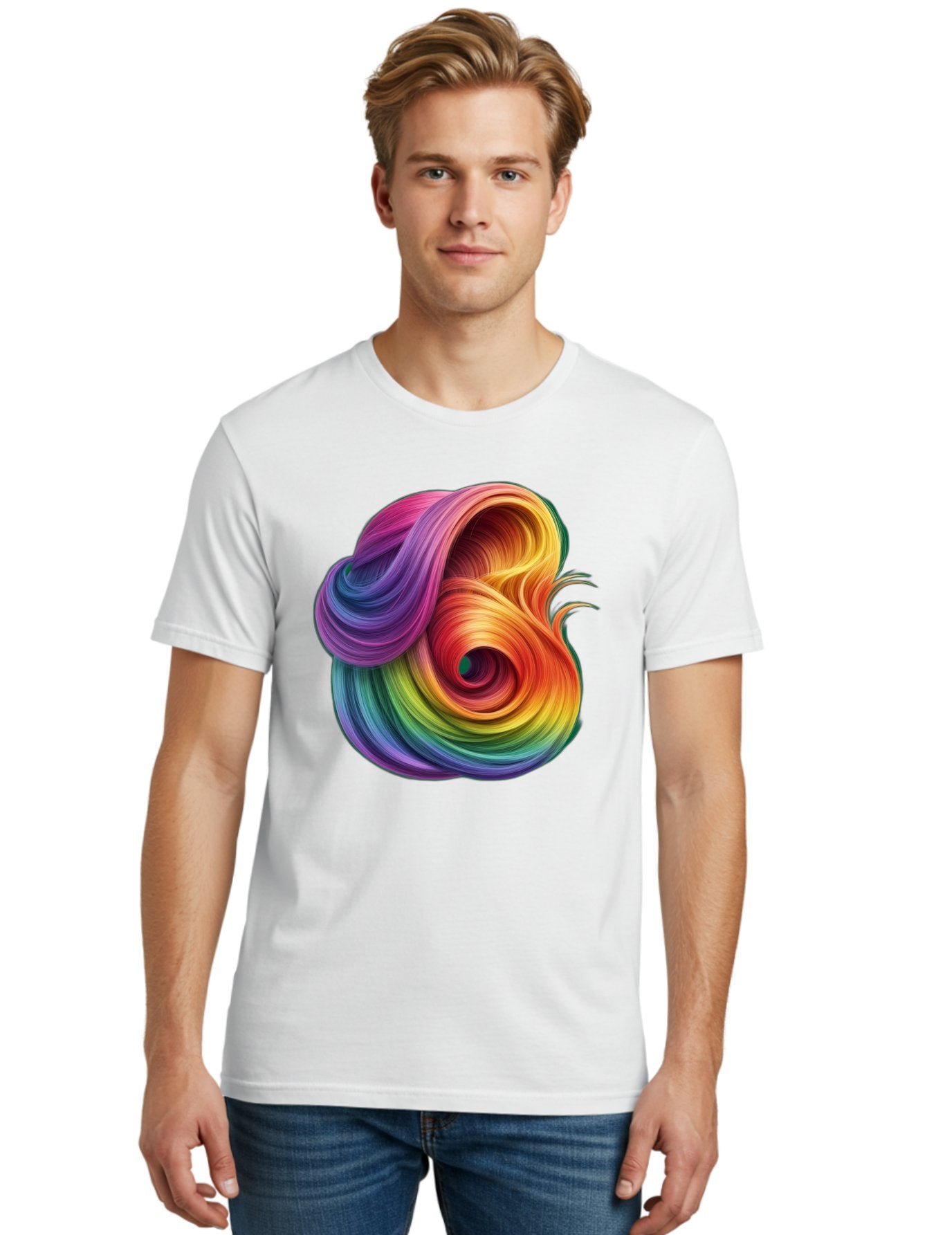 Rainbow-Swirl Men'S Graphic Tee, 100% Cotton, Comfortable Casual Summer Wear, Machine Washable, Vintage Camera, Old Camera, Antique Camera, Black Camera, Classic Photography, Photography Equipment, Nostalgic Device, Film Camera, Camera Art Bal206 23