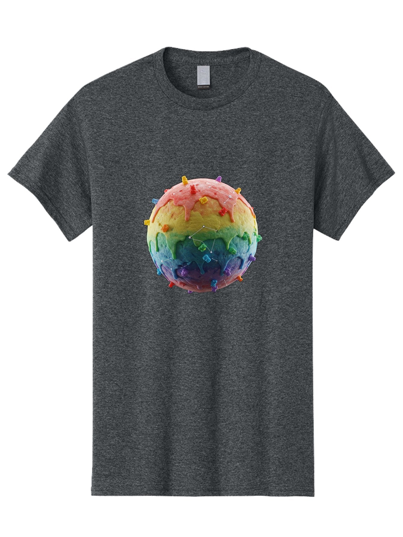 Rainbow-Virus Men'S Graphic Tee, 100% Cotton, Comfortable Casual Summer Wear, Machine Washable, Vintage Camera, Old Camera, Antique Camera, Black Camera, Classic Photography, Photography Equipment, Nostalgic Device, Film Camera, Camera Art Bal207 10