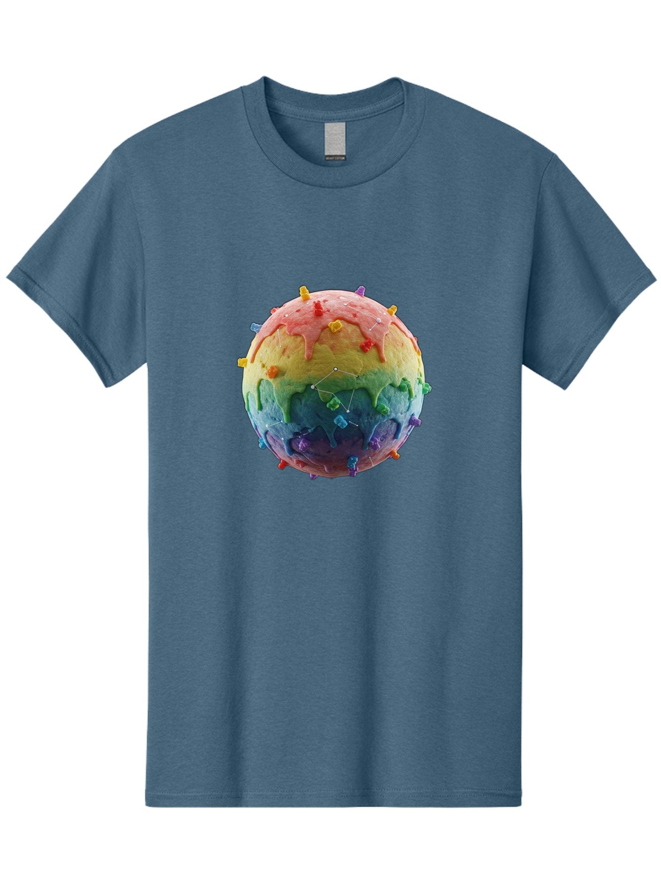 Rainbow-Virus Men'S Graphic Tee, 100% Cotton, Comfortable Casual Summer Wear, Machine Washable, Vintage Camera, Old Camera, Antique Camera, Black Camera, Classic Photography, Photography Equipment, Nostalgic Device, Film Camera, Camera Art Bal207