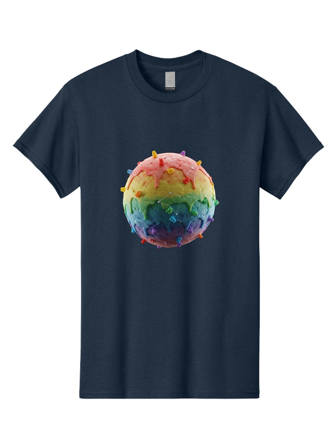 Rainbow-Virus Men'S Graphic Tee, 100% Cotton, Comfortable Casual Summer Wear, Machine Washable, Vintage Camera, Old Camera, Antique Camera, Black Camera, Classic Photography, Photography Equipment, Nostalgic Device, Film Camera, Camera Art Bal207 6