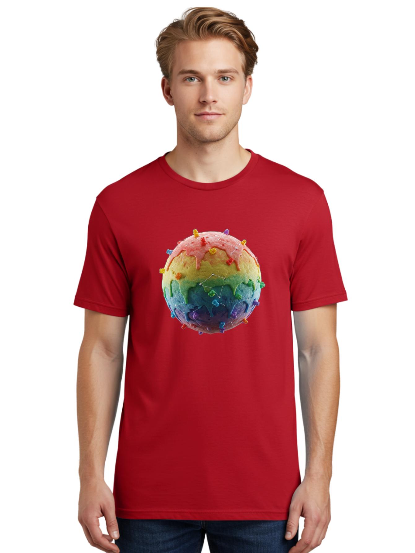 Rainbow-Virus Men'S Graphic Tee, 100% Cotton, Comfortable Casual Summer Wear, Machine Washable, Vintage Camera, Old Camera, Antique Camera, Black Camera, Classic Photography, Photography Equipment, Nostalgic Device, Film Camera, Camera Art Bal207 18