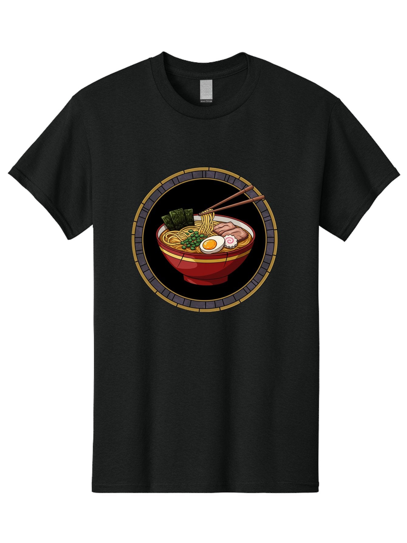 Ramen-Bowl Men'S Graphic Tee, 100% Cotton, Comfortable Casual Summer Wear, Machine Washable, Vintage Camera, Old Camera, Antique Camera, Black Camera, Classic Photography, Photography Equipment, Nostalgic Device, Film Camera, Camera Art Bal208 3