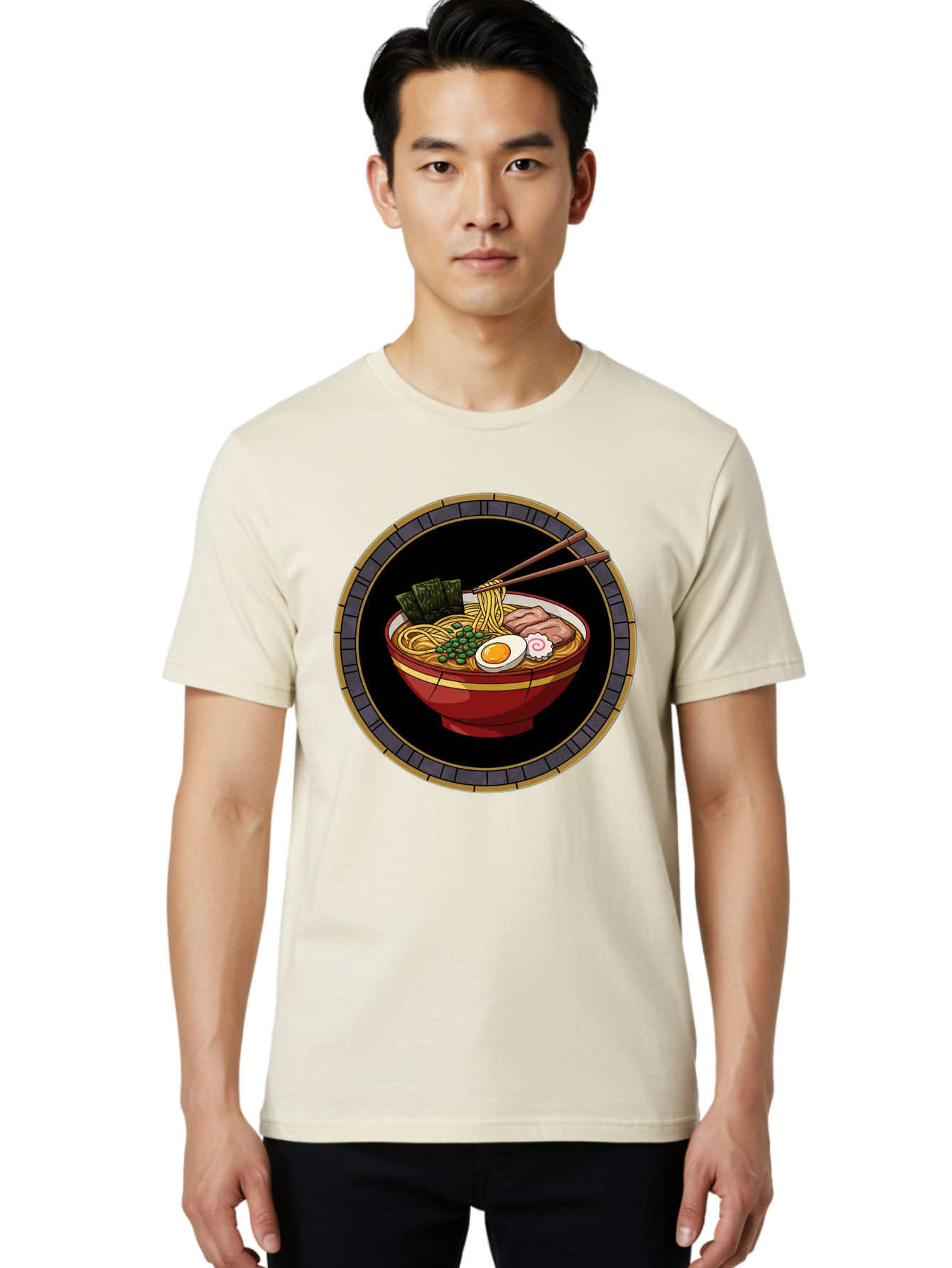 Ramen-Bowl Men'S Graphic Tee, 100% Cotton, Comfortable Casual Summer Wear, Machine Washable, Vintage Camera, Old Camera, Antique Camera, Black Camera, Classic Photography, Photography Equipment, Nostalgic Device, Film Camera, Camera Art Bal208 17