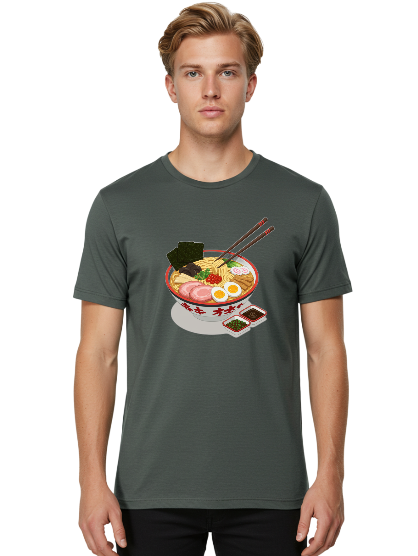 Ramen-Noodle-Soup Men'S Graphic Tee, 100% Cotton, Comfortable Casual Summer Wear, Machine Washable, Vintage Camera, Old Camera, Antique Camera, Black Camera, Classic Photography, Photography Equipment, Nostalgic Device, Film Camera, Camera Art Bal210 25
