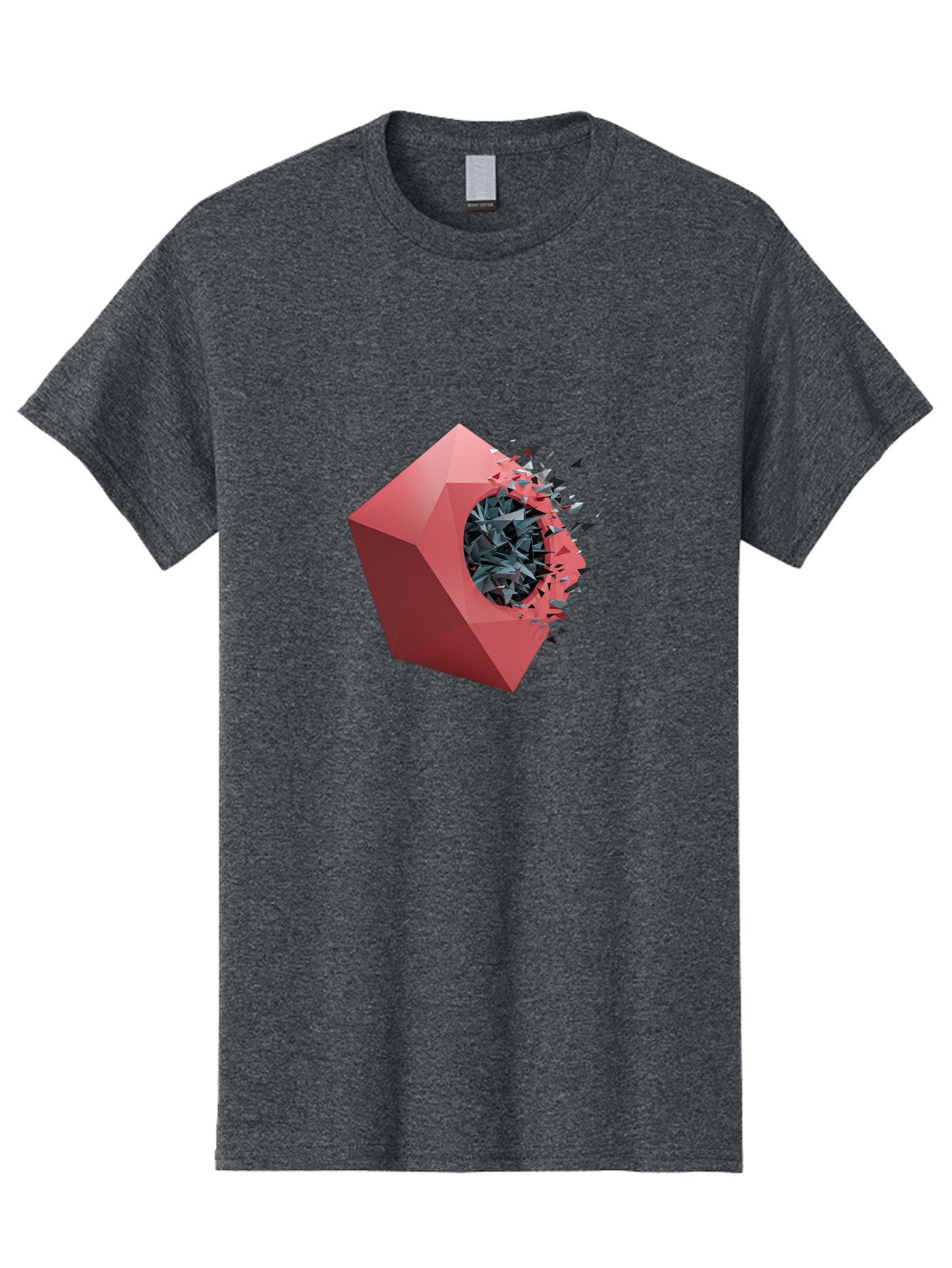 Red-Box-Shattering Men'S Graphic Tee, 100% Cotton, Comfortable Casual Summer Wear, Machine Washable, Vintage Camera, Old Camera, Antique Camera, Black Camera, Classic Photography, Photography Equipment, Nostalgic Device, Film Camera, Bal215 12