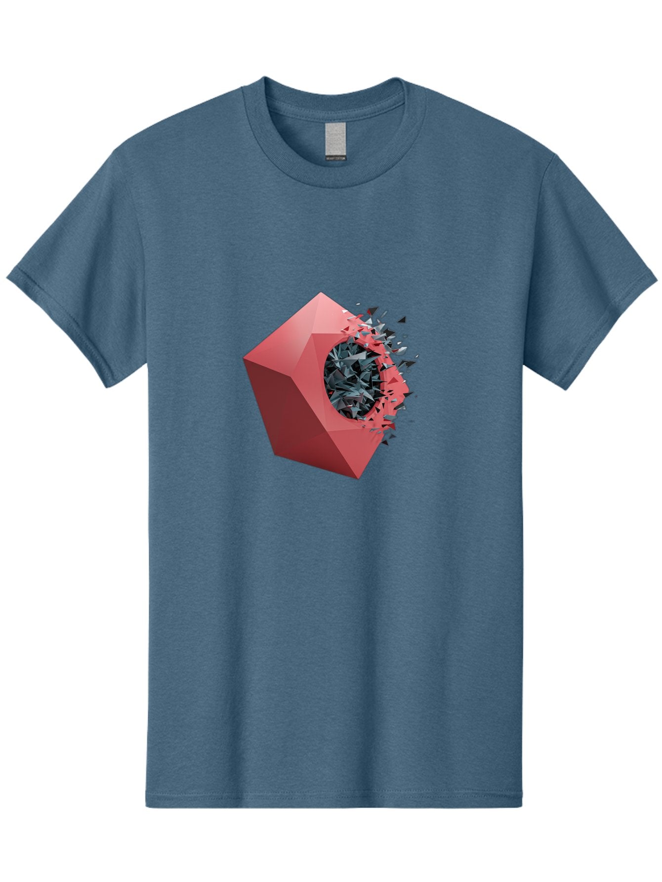 Red-Box-Shattering Men'S Graphic Tee, 100% Cotton, Comfortable Casual Summer Wear, Machine Washable, Vintage Camera, Old Camera, Antique Camera, Black Camera, Classic Photography, Photography Equipment, Nostalgic Device, Film Camera, Bal215 10