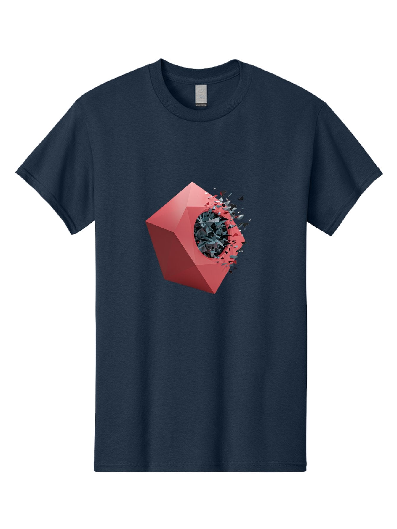 Red-Box-Shattering Men'S Graphic Tee, 100% Cotton, Comfortable Casual Summer Wear, Machine Washable, Vintage Camera, Old Camera, Antique Camera, Black Camera, Classic Photography, Photography Equipment, Nostalgic Device, Film Camera, Bal215
