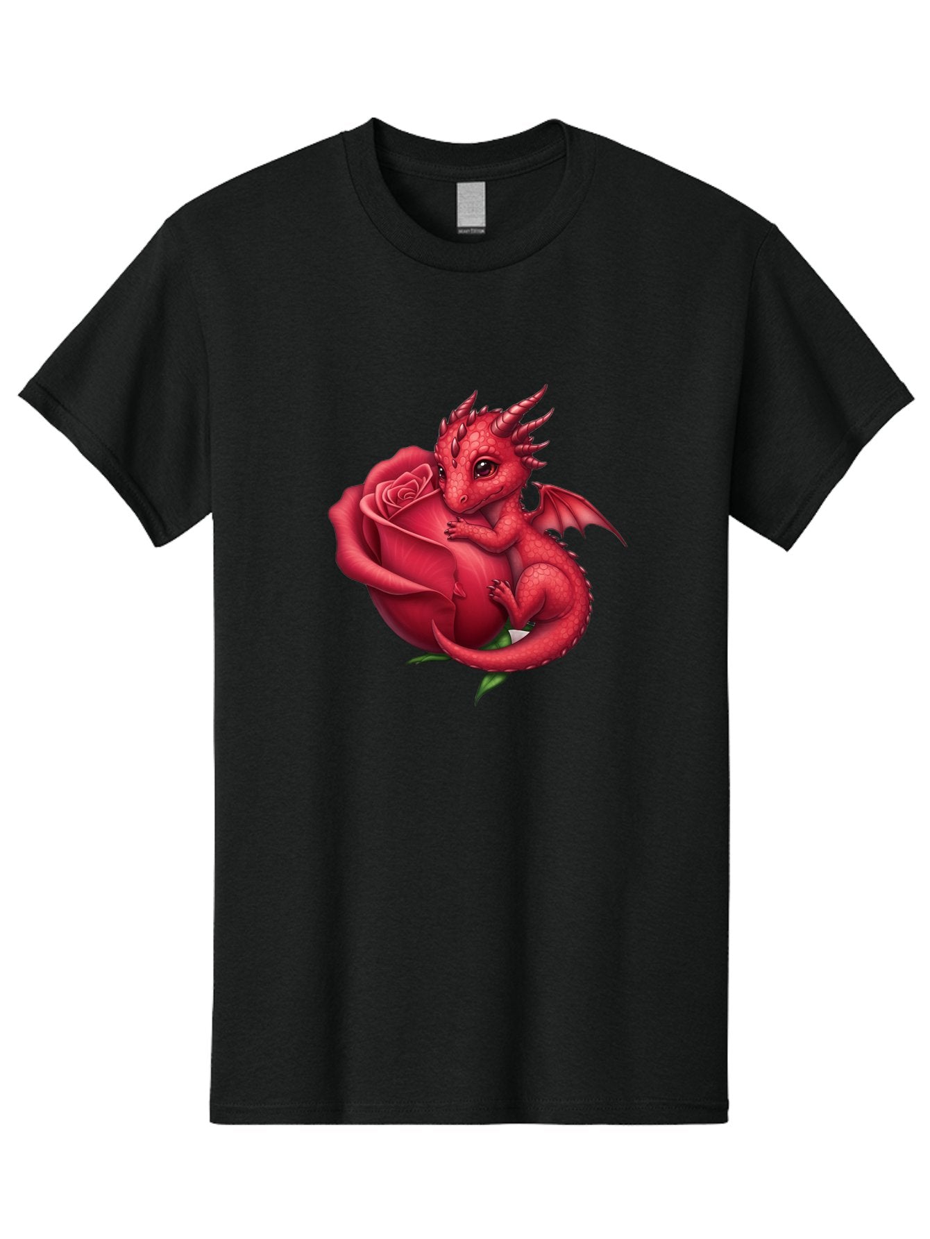 Red-Dragon-With-Rose Men'S Graphic Tee, 100% Cotton, Comfortable Casual Summer Wear, Machine Washable, Vintage Camera, Old Camera, Antique Camera, Black Camera, Classic Photography, Photography Equipment, Nostalgic Device, Film Camera, Bal216 7