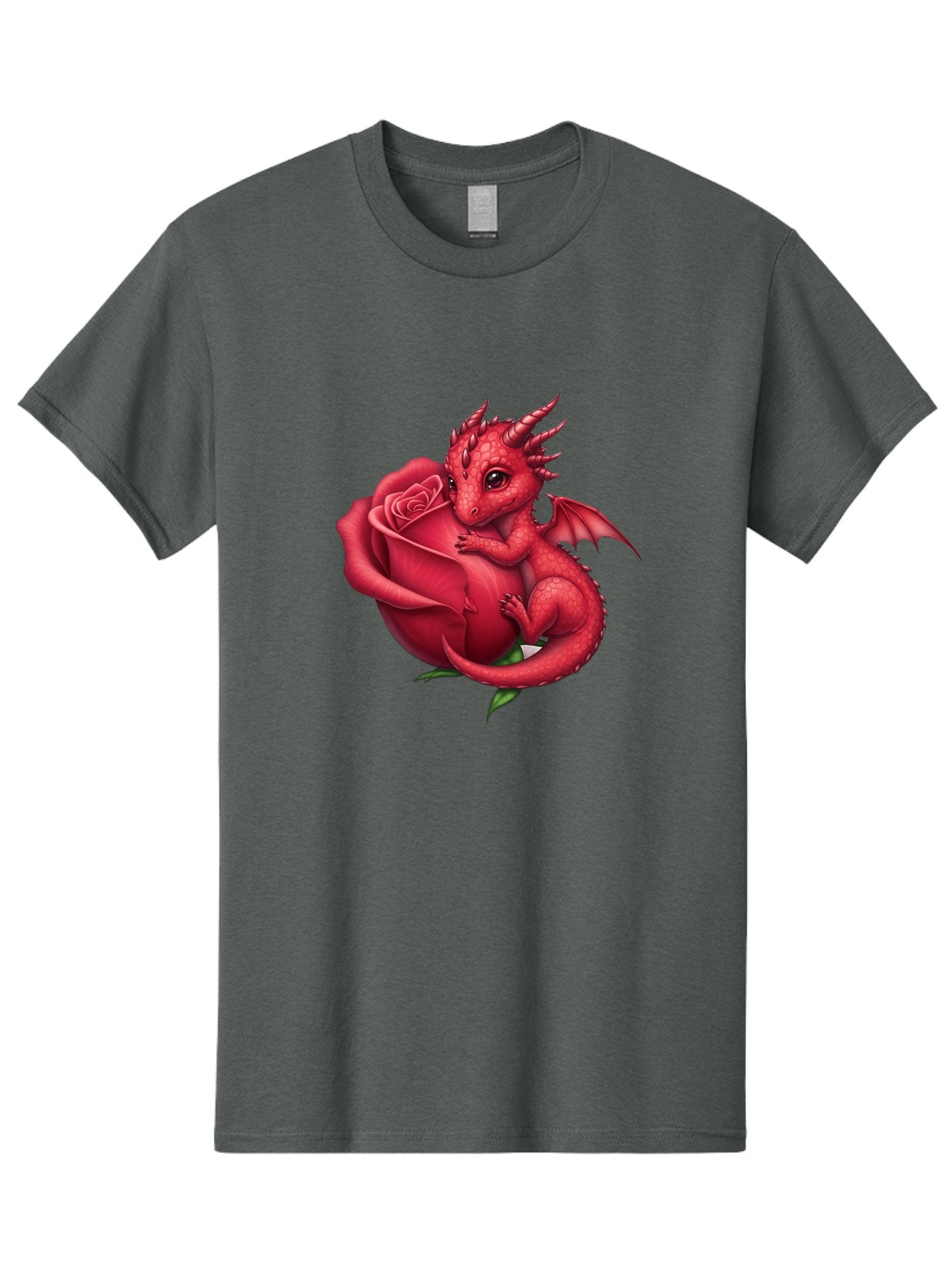 Red-Dragon-With-Rose Men'S Graphic Tee, 100% Cotton, Comfortable Casual Summer Wear, Machine Washable, Vintage Camera, Old Camera, Antique Camera, Black Camera, Classic Photography, Photography Equipment, Nostalgic Device, Film Camera, Bal216 10