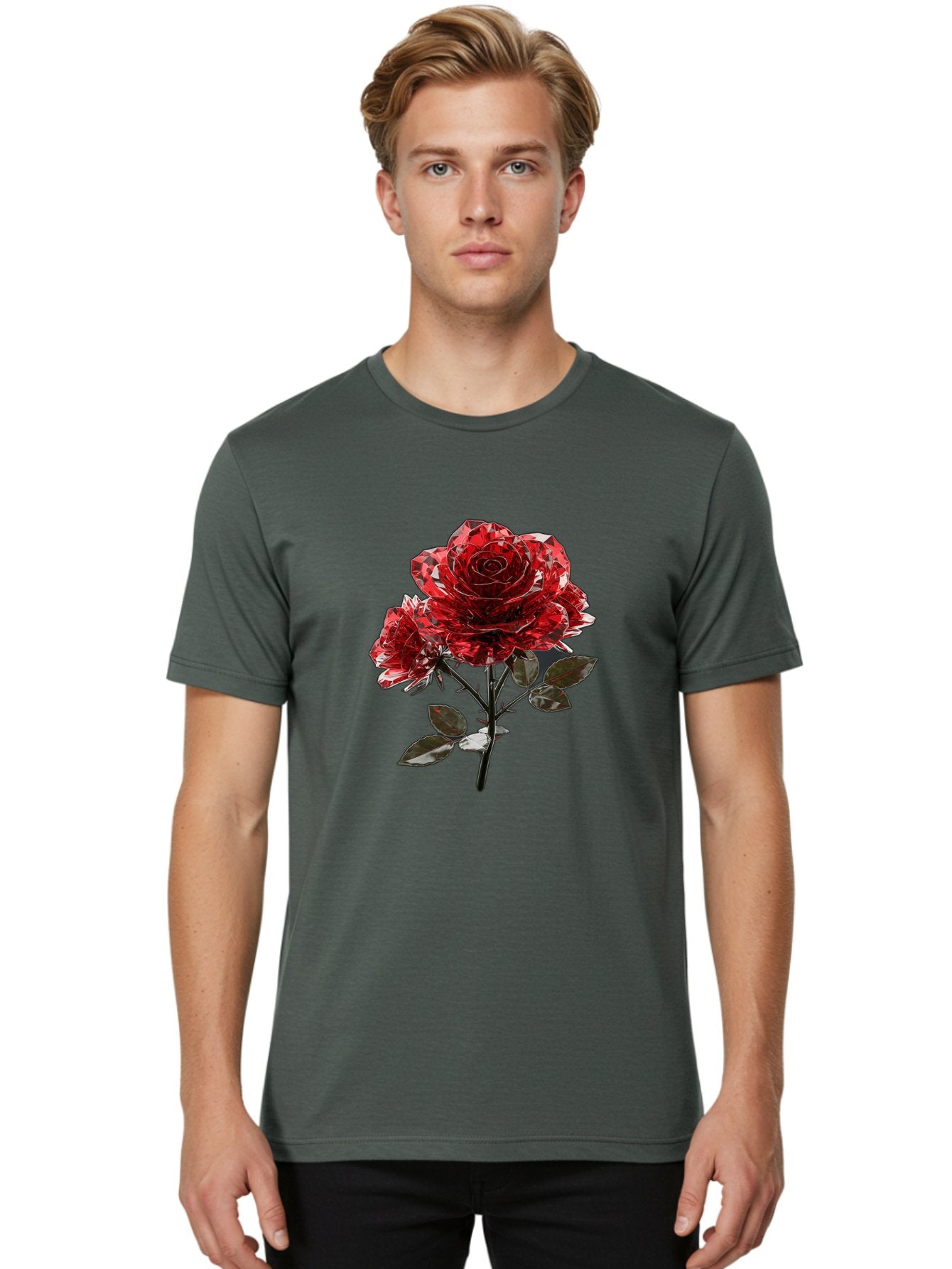 Red-Rose Men'S Graphic Tee, 100% Cotton, Comfortable Casual Summer Wear, Machine Washable, Vintage Camera, Old Camera, Antique Camera, Black Camera, Classic Photography, Photography Equipment, Nostalgic Device, Film Camera, Camera Art Bal223 19