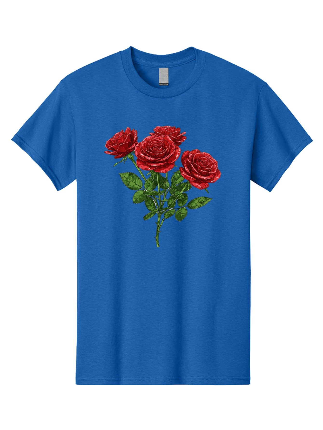 Red-Roses-1 Men'S Graphic Tee, 100% Cotton, Comfortable Casual Summer Wear, Machine Washable, Vintage Camera, Old Camera, Antique Camera, Black Camera, Classic Photography, Photography Equipment, Nostalgic Device, Film Camera, Camera Art Bal224 3