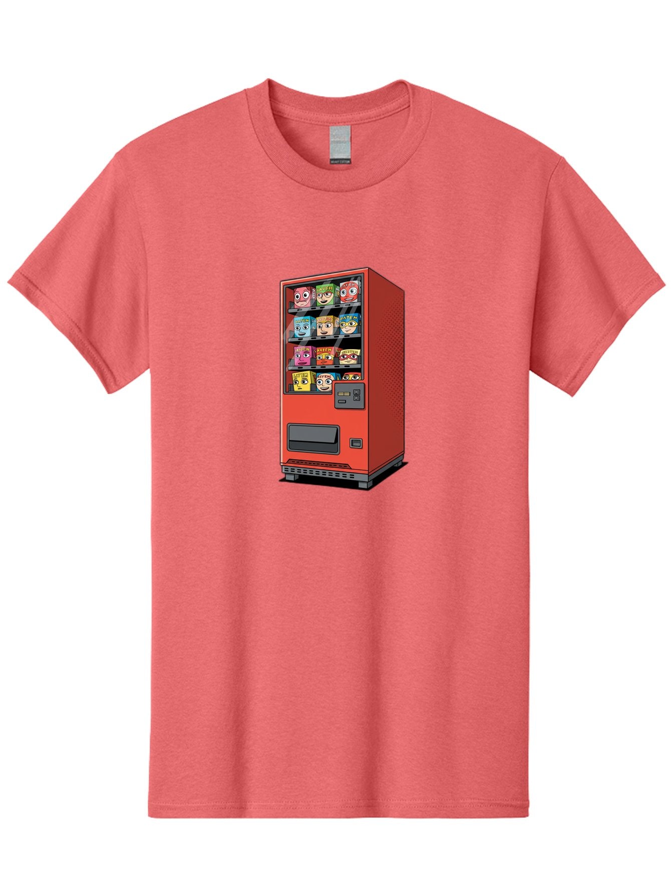 Red-Vending-Machine-1 Men'S Graphic Tee, 100% Cotton, Comfortable Casual Summer Wear, Machine Washable, Vintage Camera, Old Camera, Antique Camera, Black Camera, Classic Photography, Photography Equipment, Nostalgic Device, Film Camera, Bal226 4