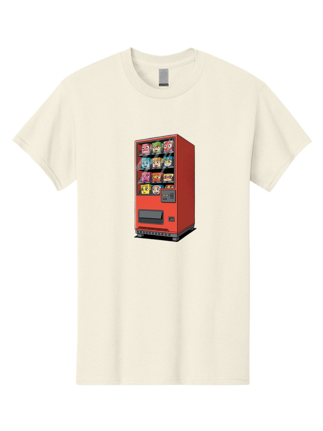 Red-Vending-Machine-1 Men'S Graphic Tee, 100% Cotton, Comfortable Casual Summer Wear, Machine Washable, Vintage Camera, Old Camera, Antique Camera, Black Camera, Classic Photography, Photography Equipment, Nostalgic Device, Film Camera, Bal226 10
