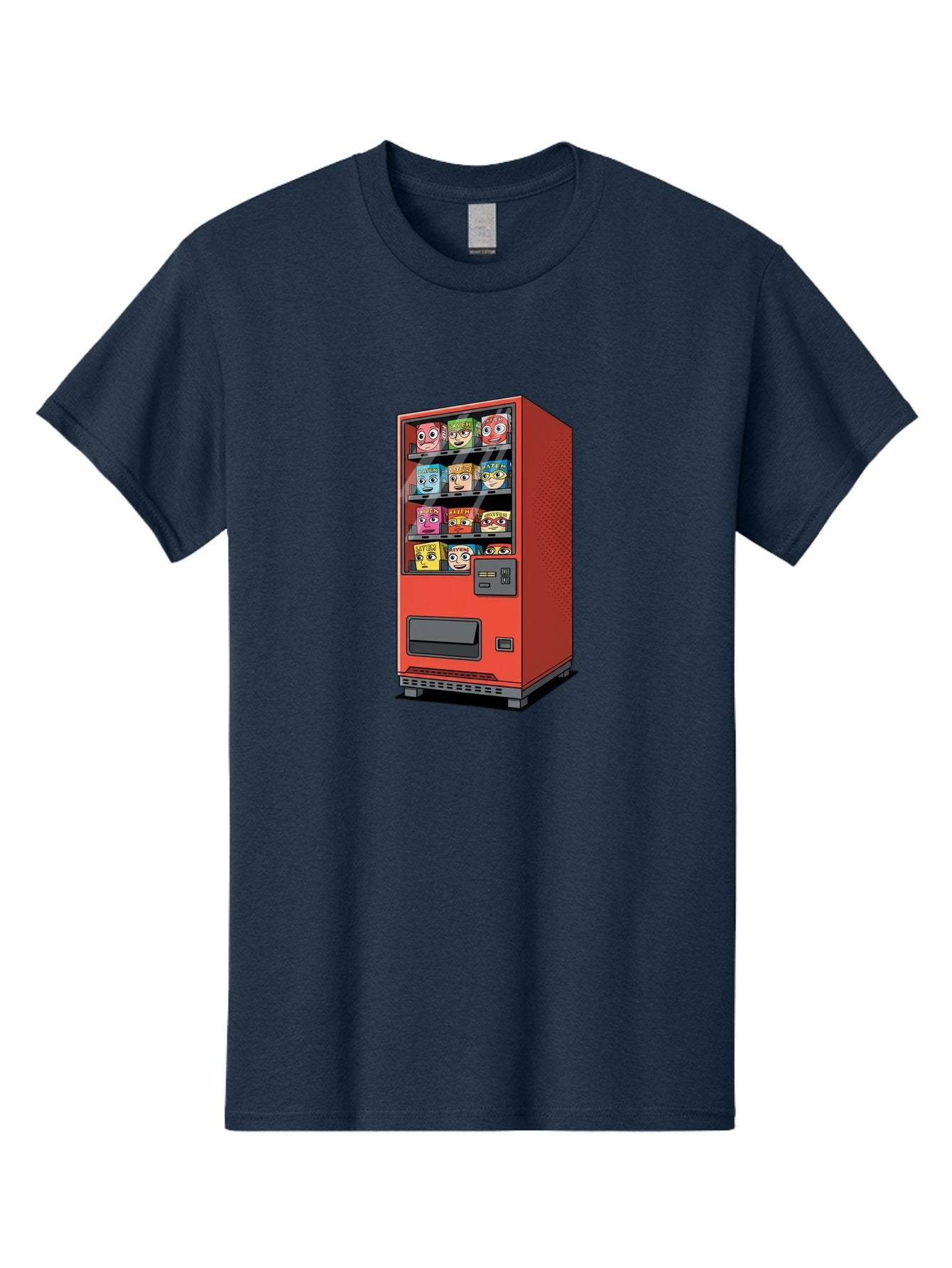 Red-Vending-Machine-1 Men'S Graphic Tee, 100% Cotton, Comfortable Casual Summer Wear, Machine Washable, Vintage Camera, Old Camera, Antique Camera, Black Camera, Classic Photography, Photography Equipment, Nostalgic Device, Film Camera, Bal226 12