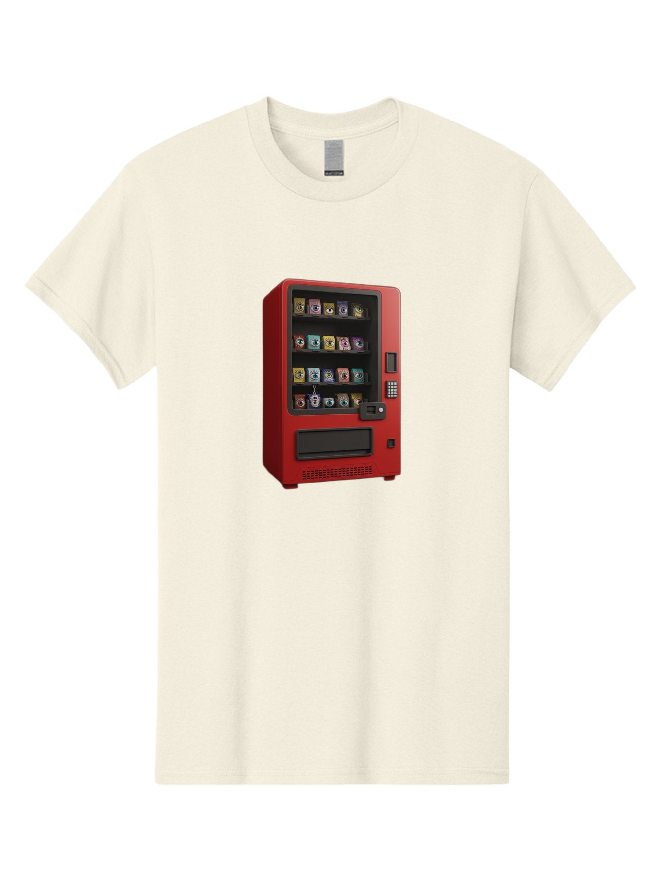 Red-Vending-Machine Men'S Graphic Tee, 100% Cotton, Comfortable Casual Summer Wear, Machine Washable, Vintage Camera, Old Camera, Antique Camera, Black Camera, Classic Photography, Photography Equipment, Nostalgic Device, Film Camera, Bal227 14