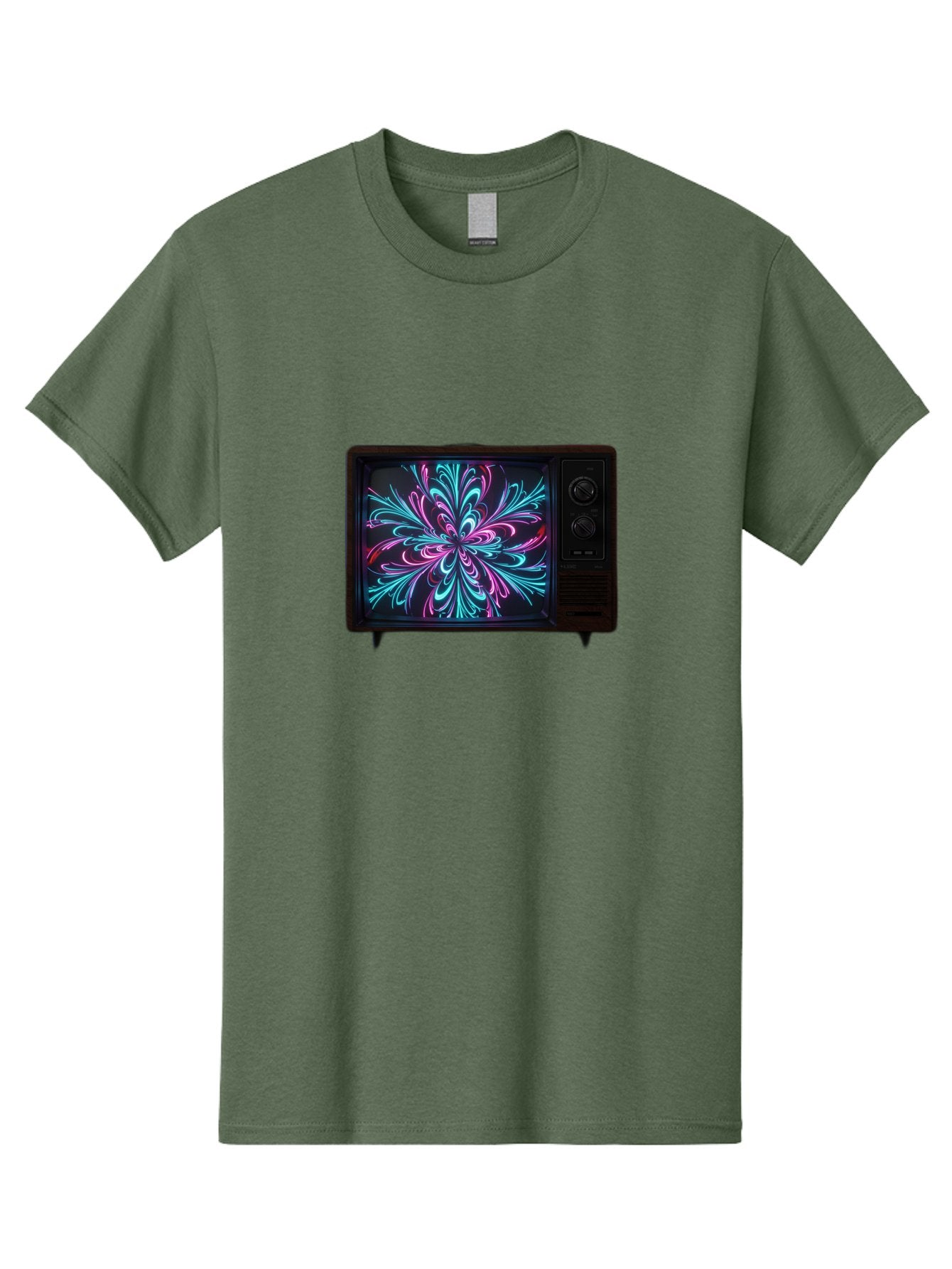 Retro-Tv Men'S Graphic Tee, 100% Cotton, Comfortable Casual Summer Wear, Machine Washable, Vintage Camera, Old Camera, Antique Camera, Black Camera, Classic Photography, Photography Equipment, Nostalgic Device, Film Camera, Camera Art Bal230