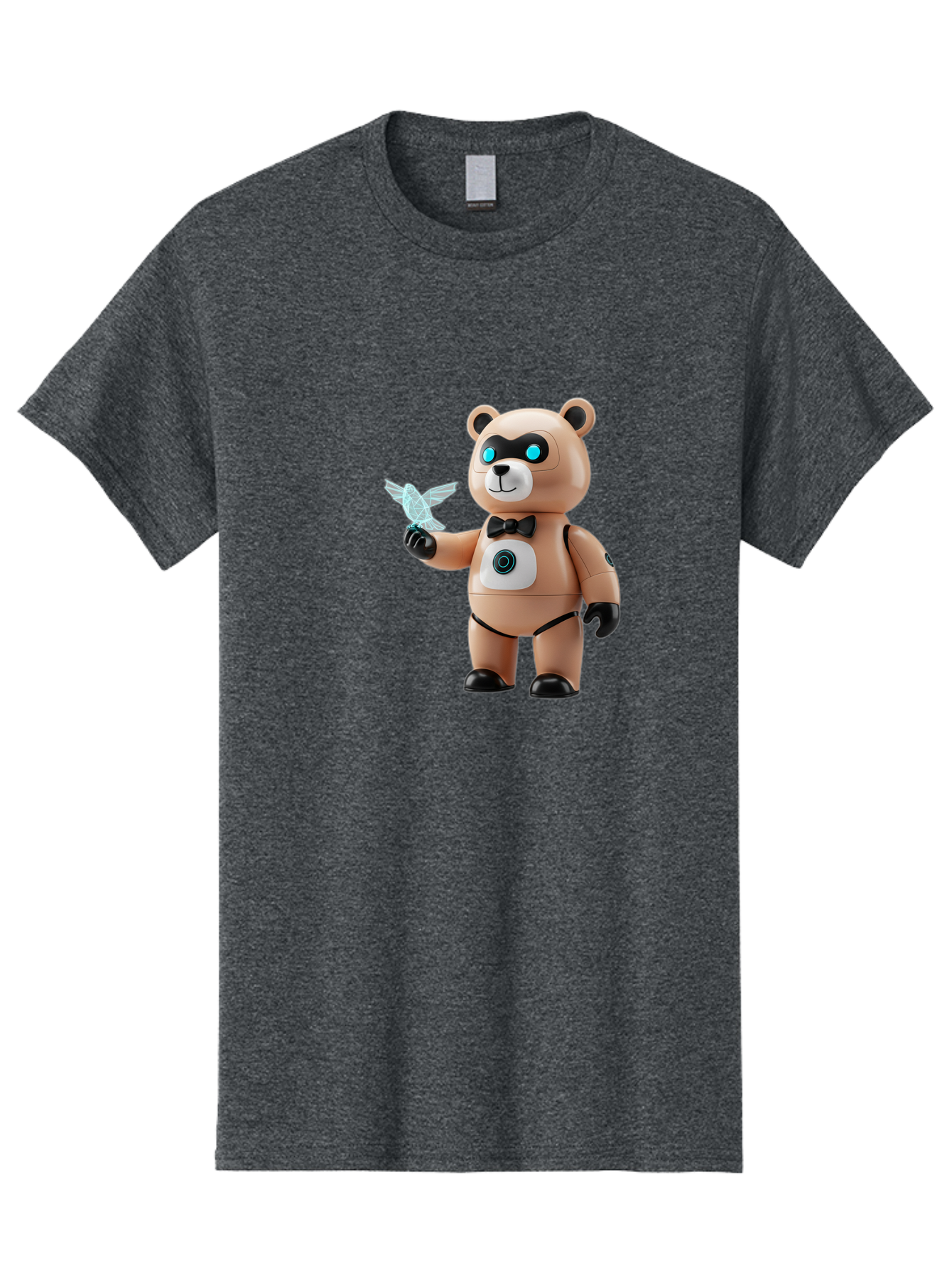 Robear Men'S Graphic Tee, 100% Cotton, Comfortable Casual Summer Wear, Machine Washable, Vintage Camera, Old Camera, Antique Camera, Black Camera, Classic Photography, Photography Equipment, Nostalgic Device, Film Camera, Camera Art Bal232