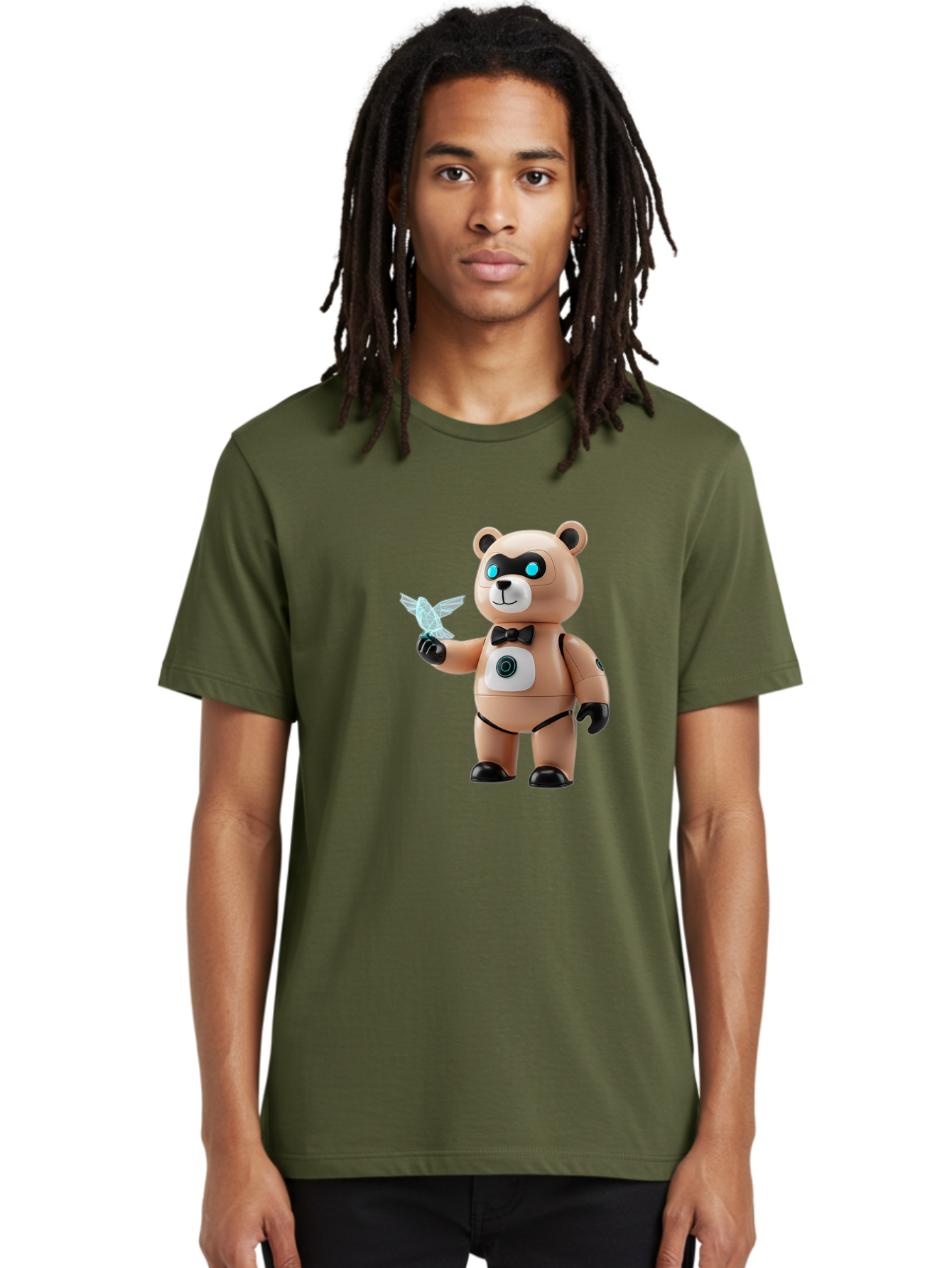 Robear Men'S Graphic Tee, 100% Cotton, Comfortable Casual Summer Wear, Machine Washable, Vintage Camera, Old Camera, Antique Camera, Black Camera, Classic Photography, Photography Equipment, Nostalgic Device, Film Camera, Camera Art Bal232 21