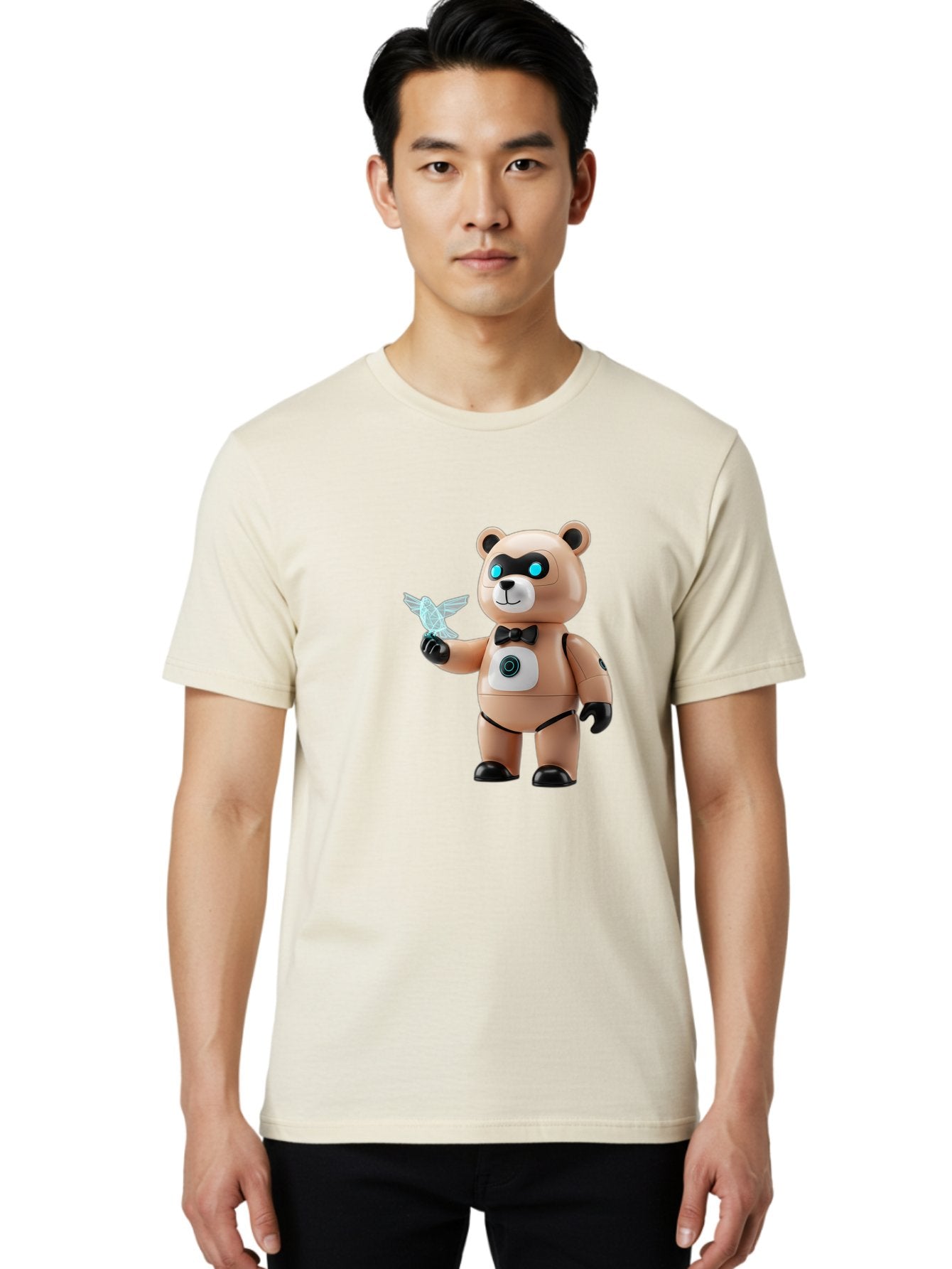 Robear Men'S Graphic Tee, 100% Cotton, Comfortable Casual Summer Wear, Machine Washable, Vintage Camera, Old Camera, Antique Camera, Black Camera, Classic Photography, Photography Equipment, Nostalgic Device, Film Camera, Camera Art Bal232 26