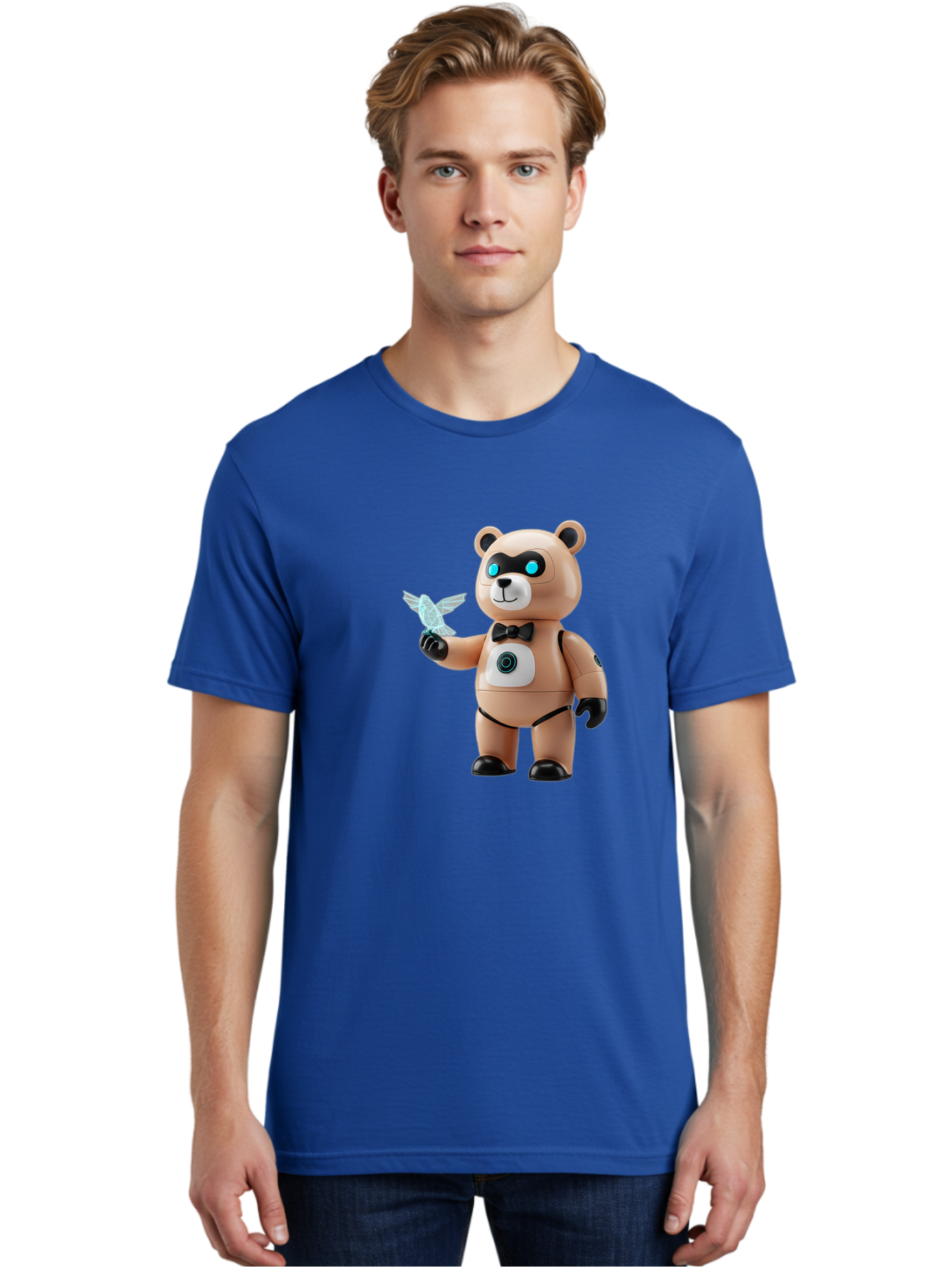 Robear Men'S Graphic Tee, 100% Cotton, Comfortable Casual Summer Wear, Machine Washable, Vintage Camera, Old Camera, Antique Camera, Black Camera, Classic Photography, Photography Equipment, Nostalgic Device, Film Camera, Camera Art Bal232 24