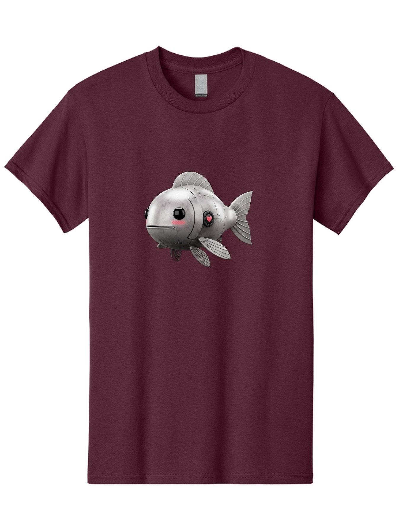 Robo-Fish-1 Men'S Graphic Tee, 100% Cotton, Comfortable Casual Summer Wear, Machine Washable, Vintage Camera, Old Camera, Antique Camera, Black Camera, Classic Photography, Photography Equipment, Nostalgic Device, Film Camera, Camera Art Bal233 10