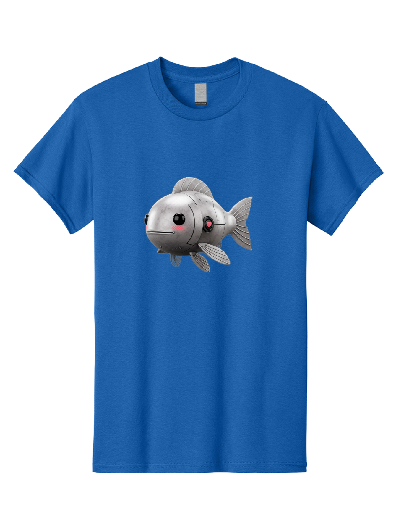 Robo-Fish-1 Men'S Graphic Tee, 100% Cotton, Comfortable Casual Summer Wear, Machine Washable, Vintage Camera, Old Camera, Antique Camera, Black Camera, Classic Photography, Photography Equipment, Nostalgic Device, Film Camera, Camera Art Bal233 5