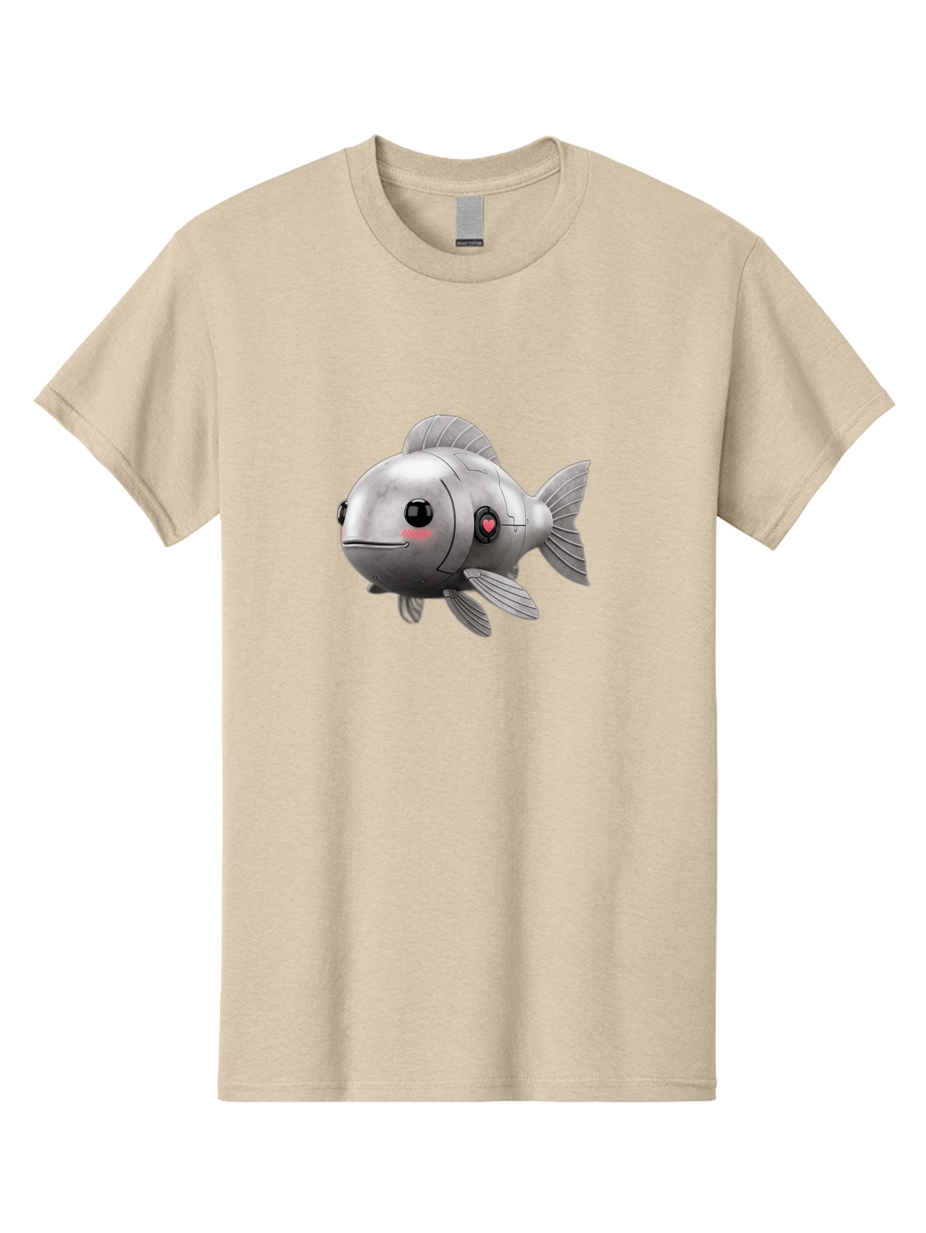 Robo-Fish-1 Men'S Graphic Tee, 100% Cotton, Comfortable Casual Summer Wear, Machine Washable, Vintage Camera, Old Camera, Antique Camera, Black Camera, Classic Photography, Photography Equipment, Nostalgic Device, Film Camera, Camera Art Bal233 13