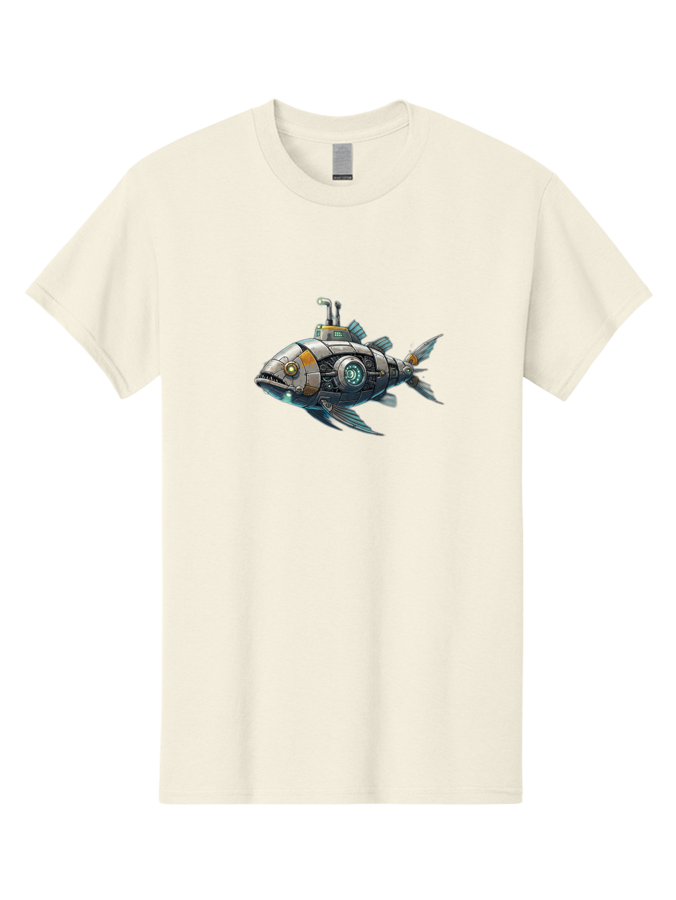 Robo-Fish-2 Men'S Graphic Tee, 100% Cotton, Comfortable Casual Summer Wear, Machine Washable, Vintage Camera, Old Camera, Antique Camera, Black Camera, Classic Photography, Photography Equipment, Nostalgic Device, Film Camera, Camera Art Bal234 8